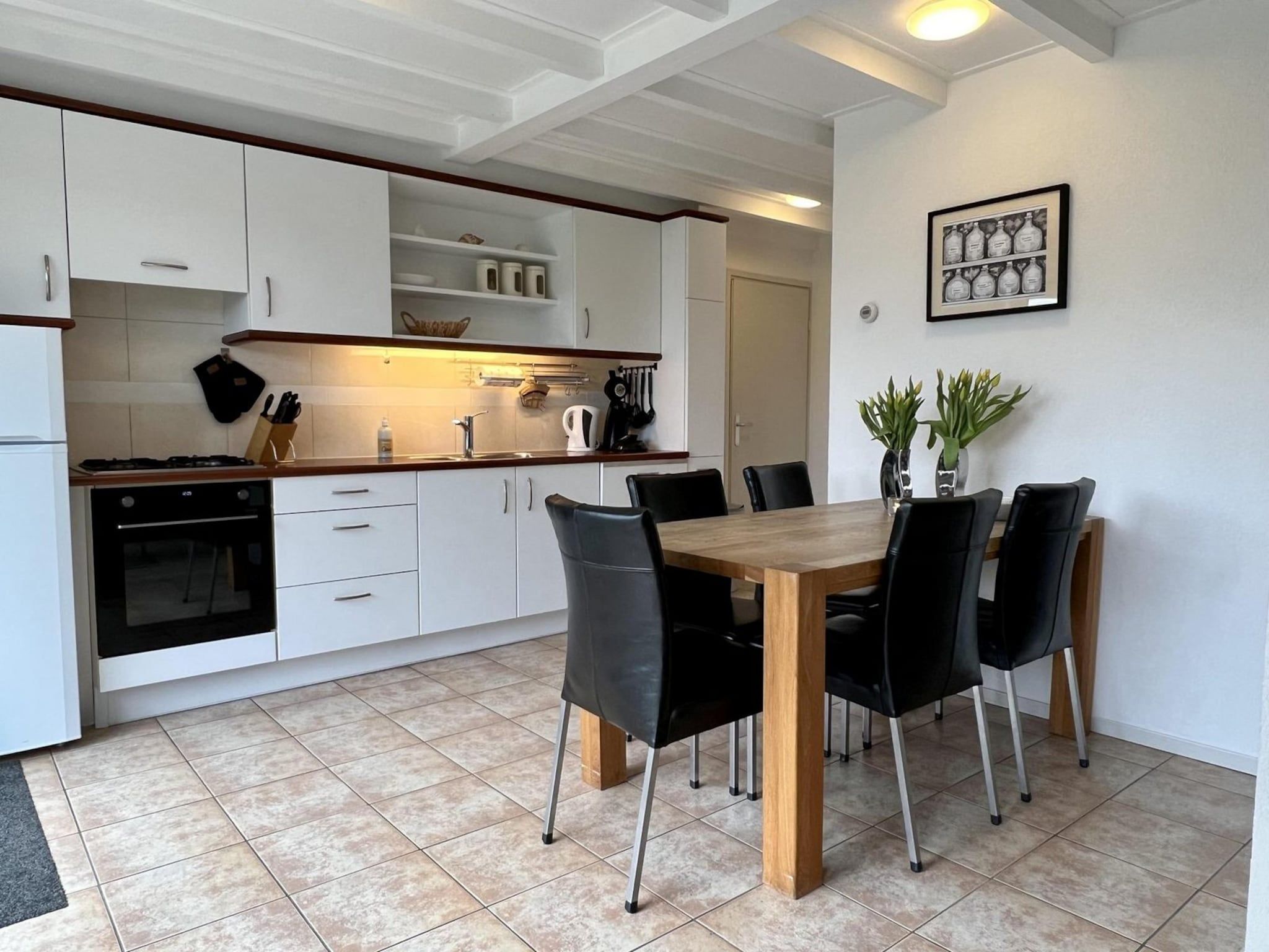 De keuken van De Schelp 26 in Sint Maartenszee