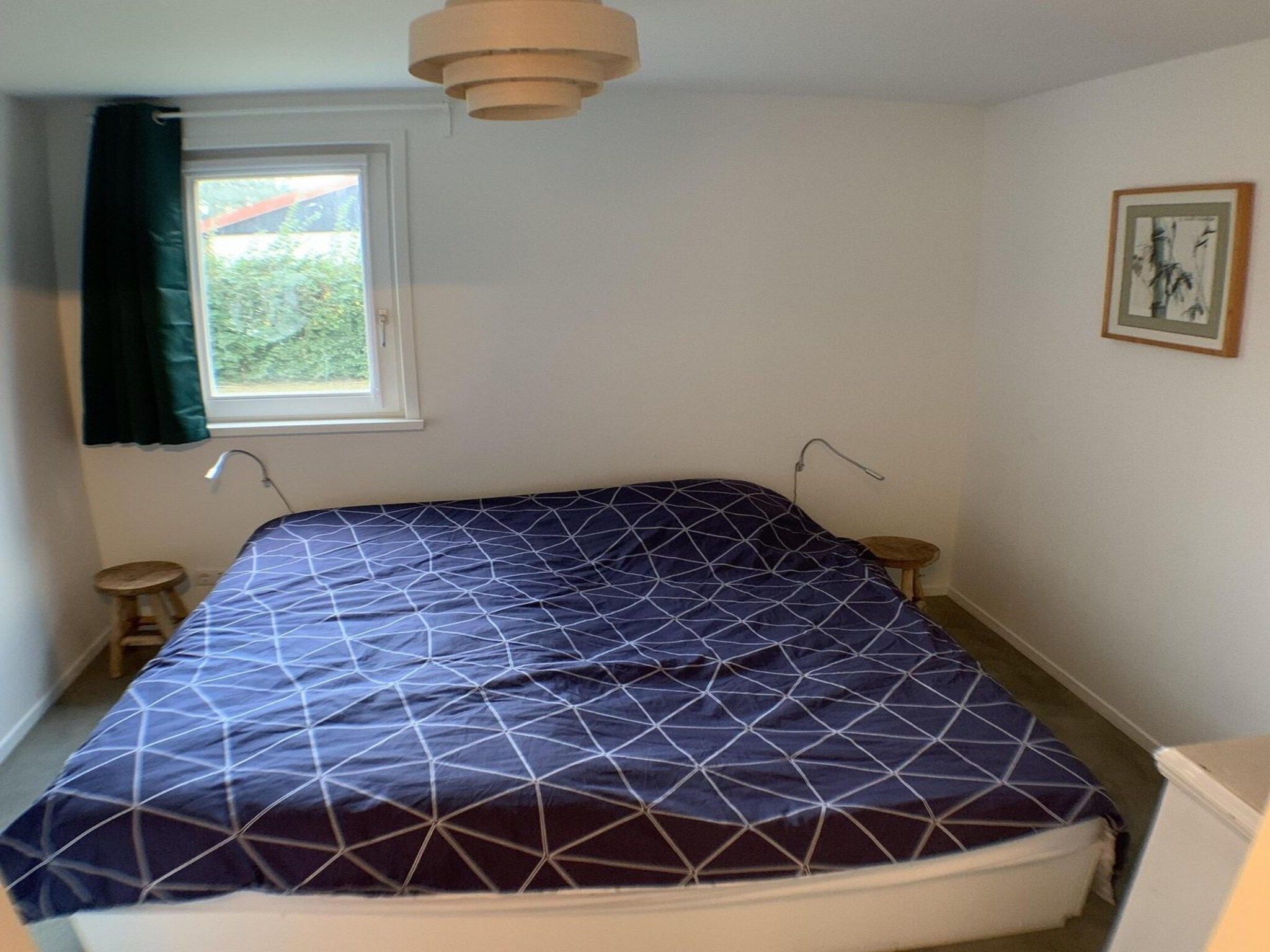 Een slaapkamer van Eb en Vloed 45 in Sint Maartenszee