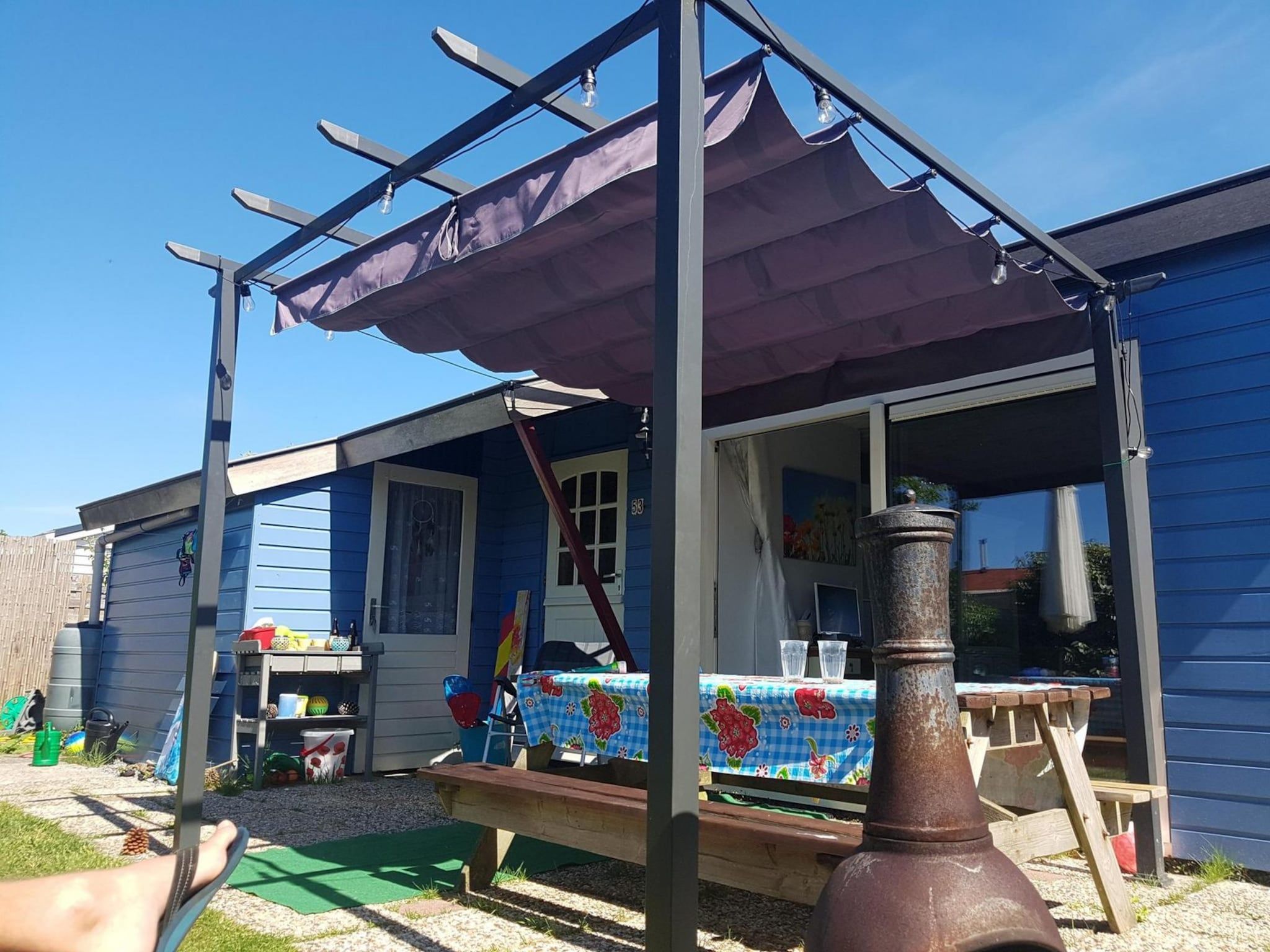 De buitenkant van Eb en Vloed 53 in Sint Maartenszee