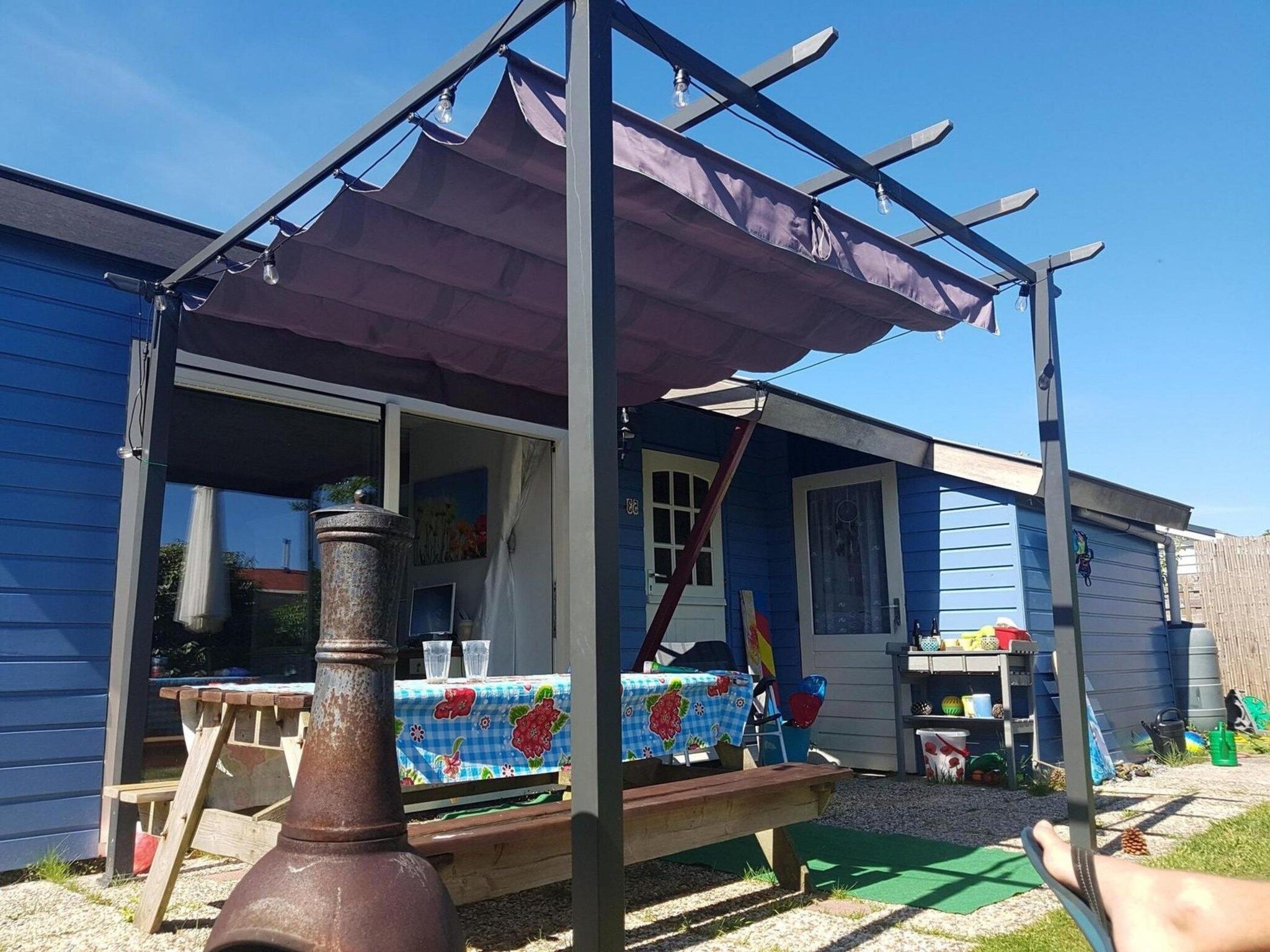 De buitenkant van Eb en Vloed 53 in Sint Maartenszee