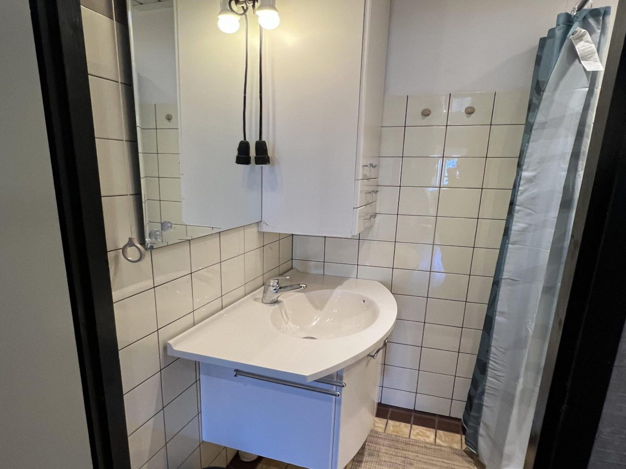 De badkamer van Eb en Vloed 58 in Sint Maartenszee