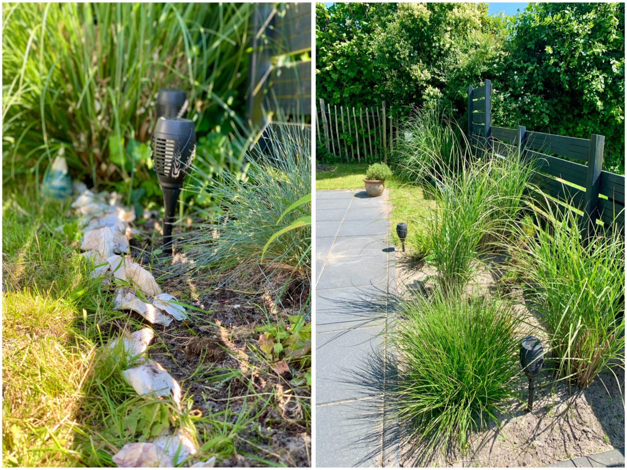 De tuin van Eb en Vloed 65 in Sint Maartenszee