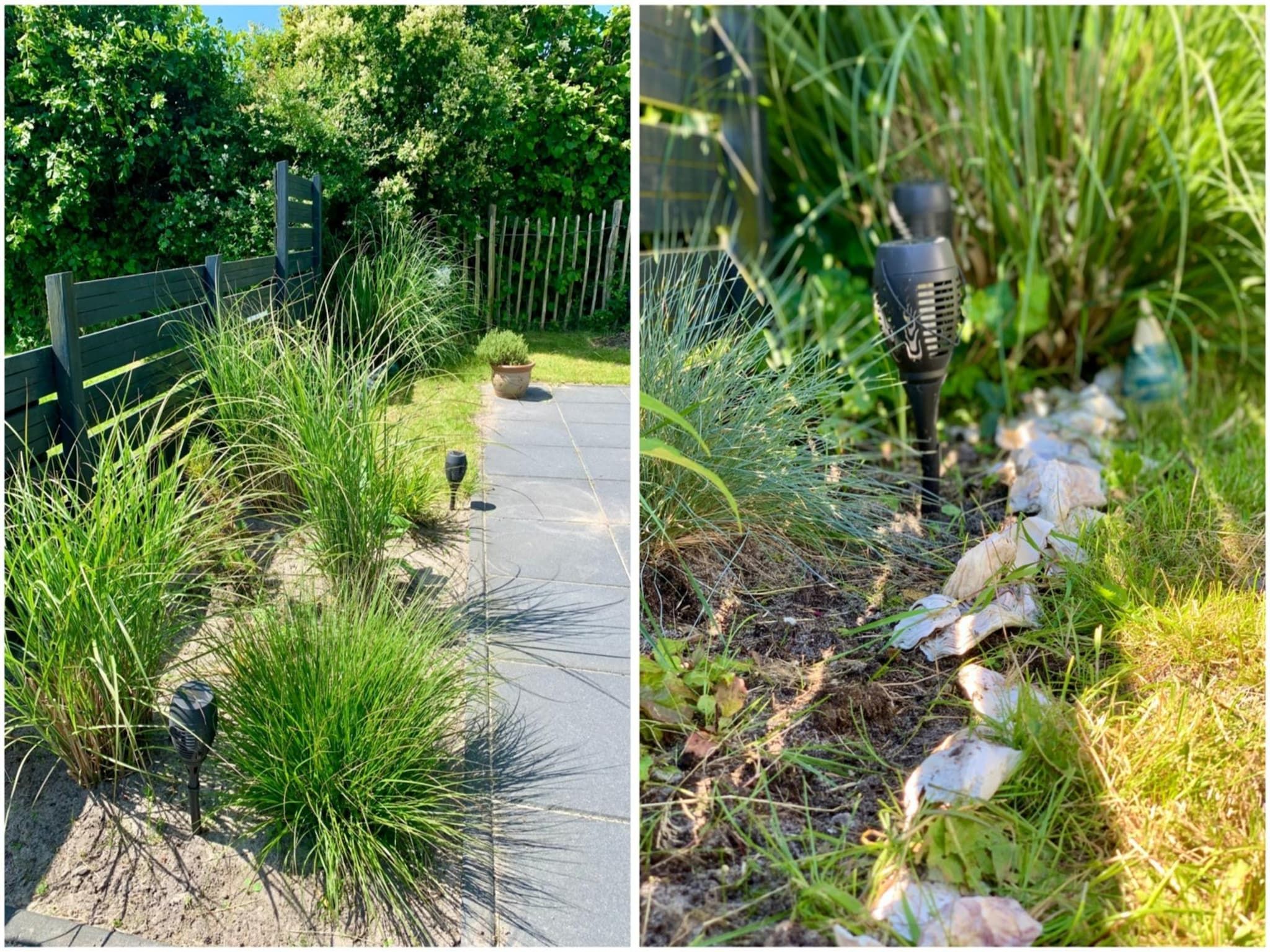 De tuin van Eb en Vloed 65 in Sint Maartenszee