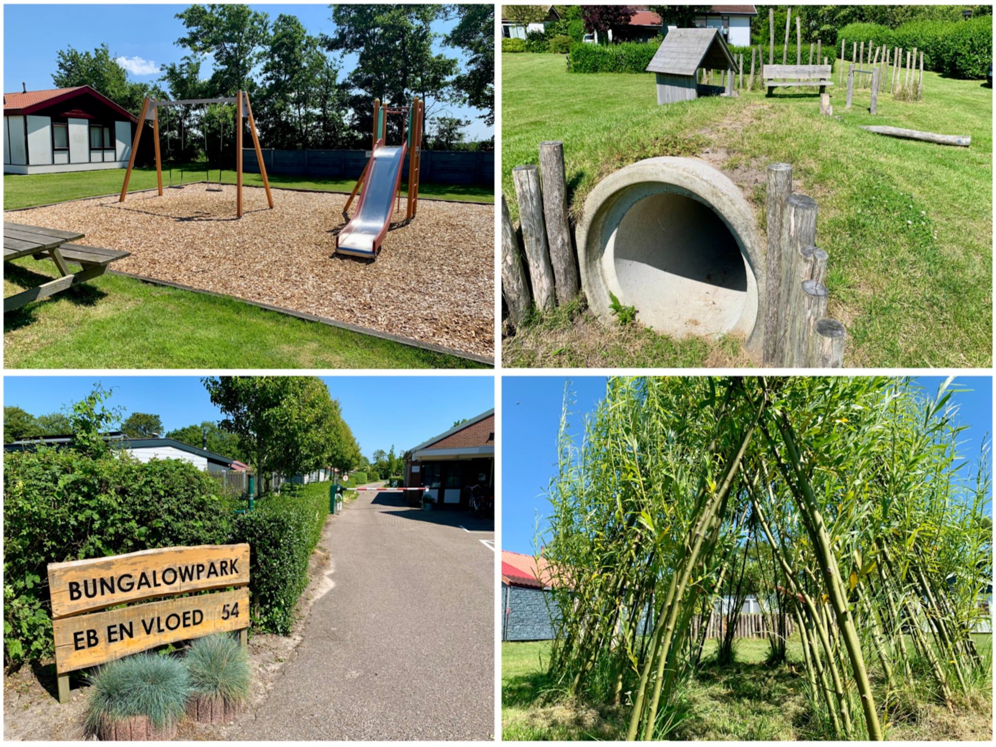 De tuin van Eb en Vloed 75 in Sint Maartenszee