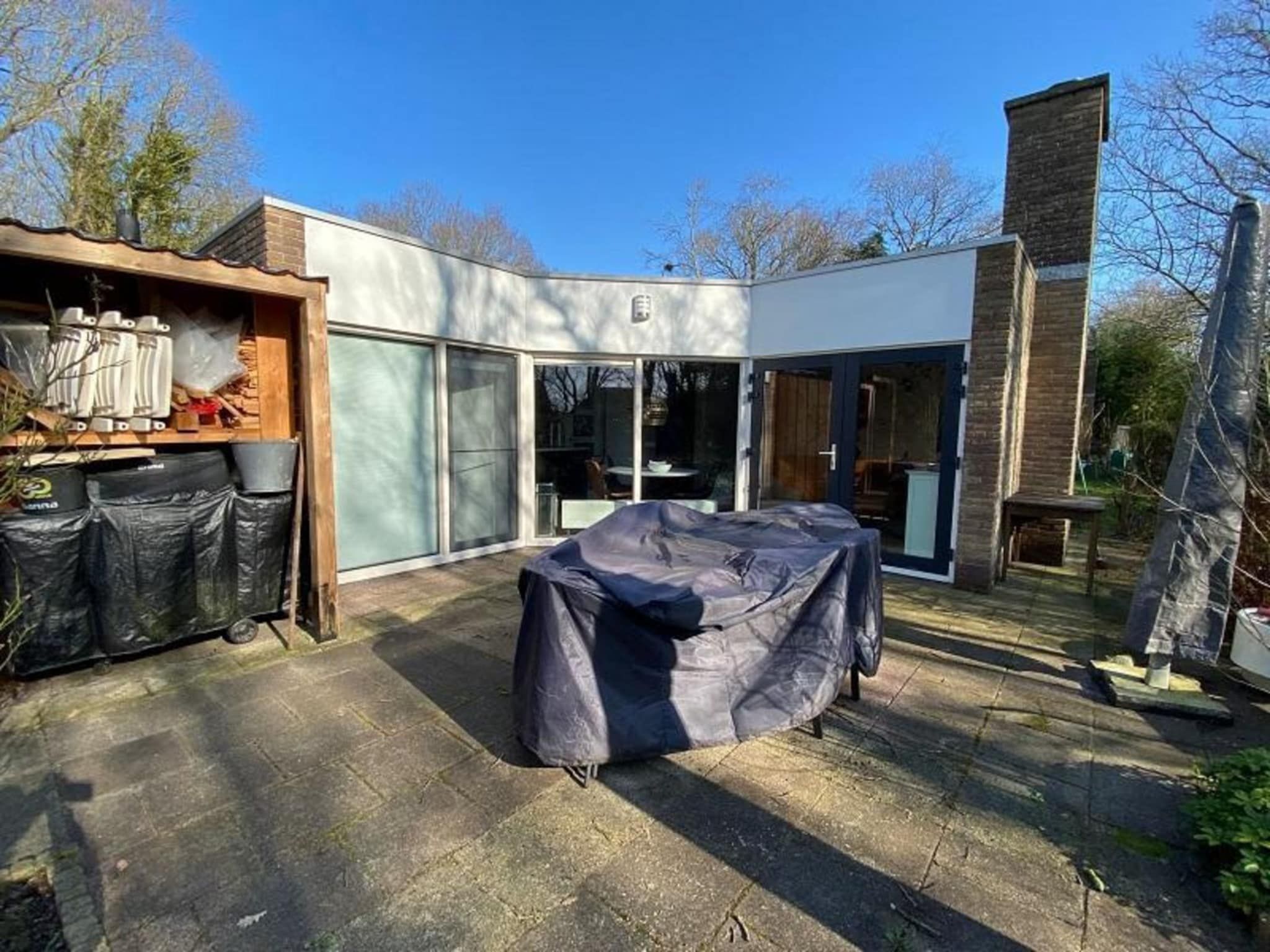 De buitenkant van Kloosterbos 4 in Sint Maartensbrug