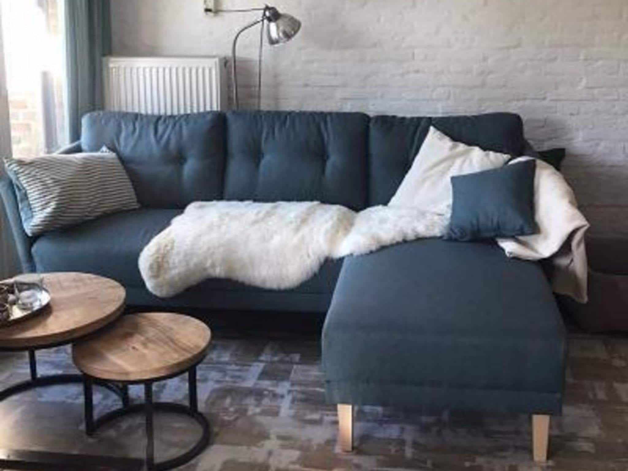 De woonkamer van Ruyghe Hoeck 4 in Sint Maartensbrug