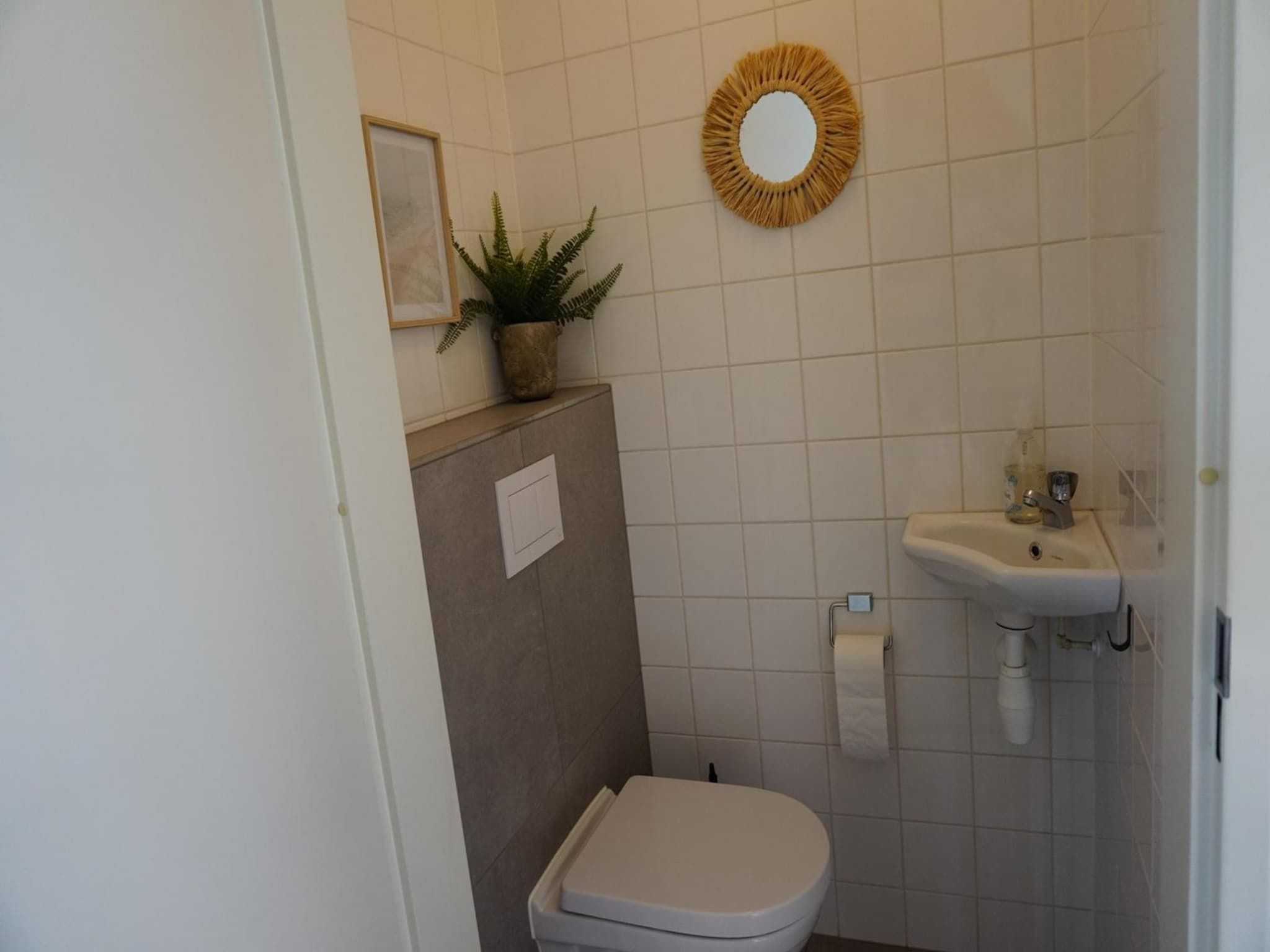 De badkamer van Vogelvrij 4 in Burgerbrug