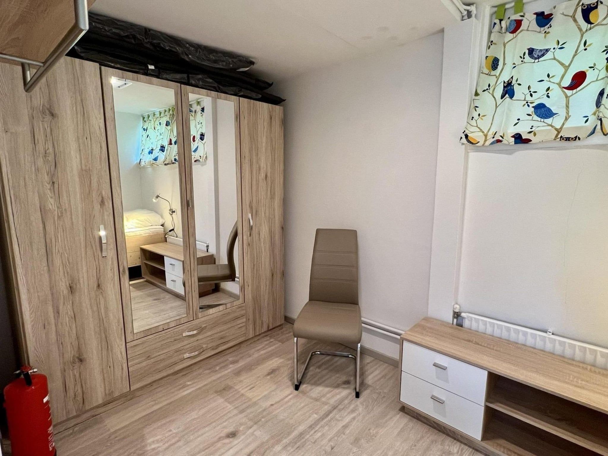 Een slaapkamer van Wildrijk 072 in Sint Maartenszee