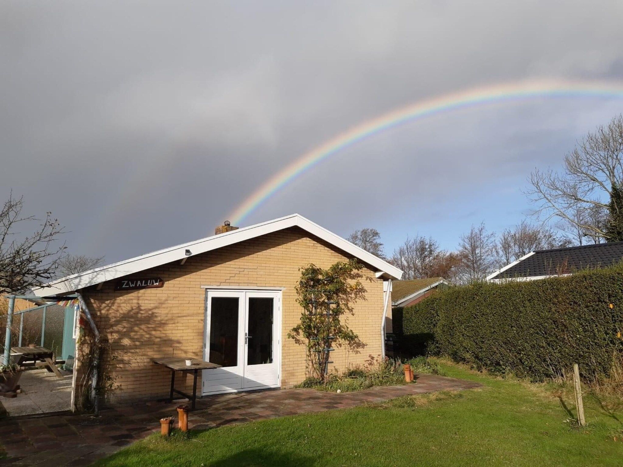 De buitenkant van Zeewaard 5 in Sint Maartenszee
