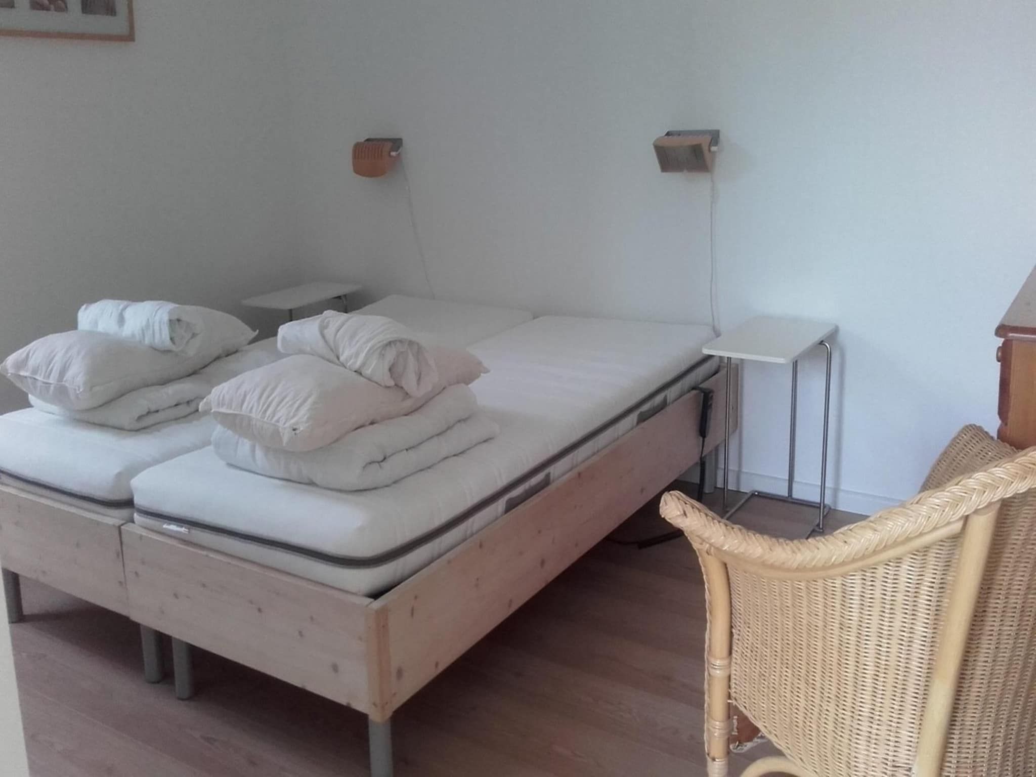 Een slaapkamer van Zeewaard 5 in Sint Maartenszee