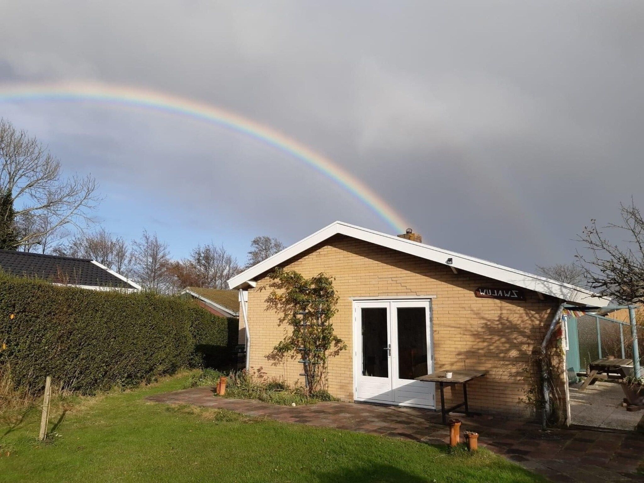 De buitenkant van Zeewaard 5 in Sint Maartenszee