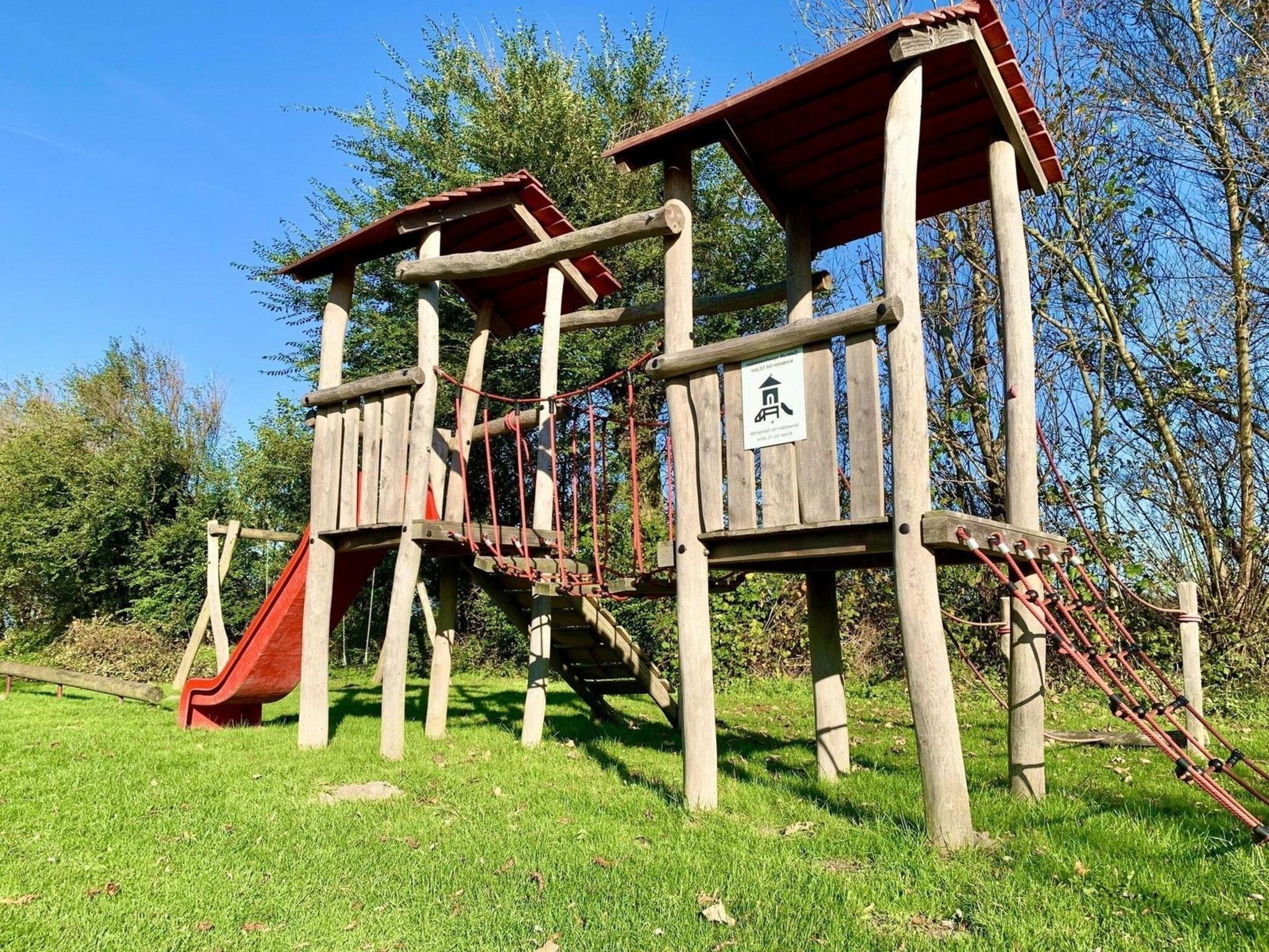 De tuin van Zeewaard 14 in Sint Maartenszee