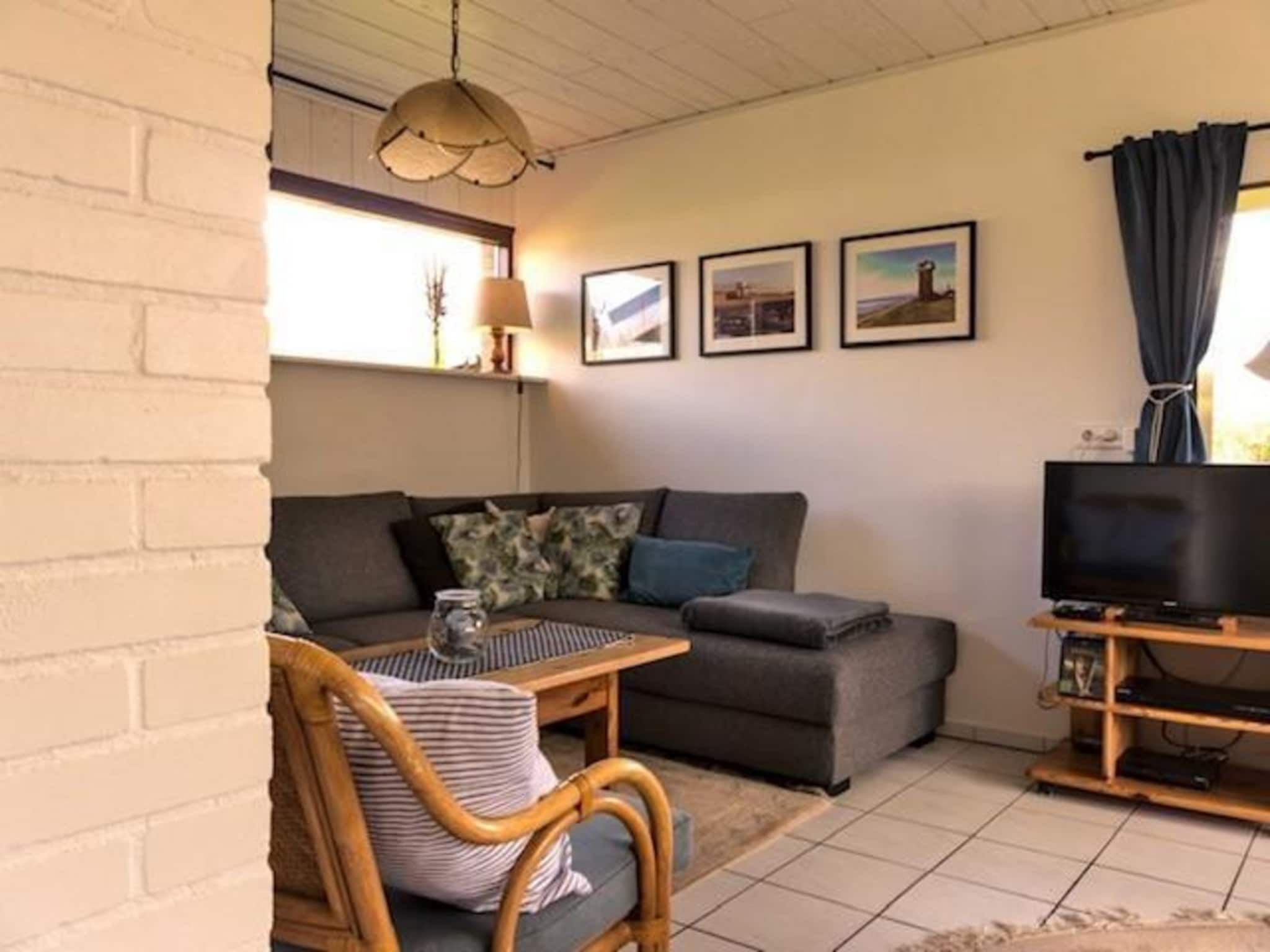 De woonkamer van Zeewaard 15 in Sint Maartenszee