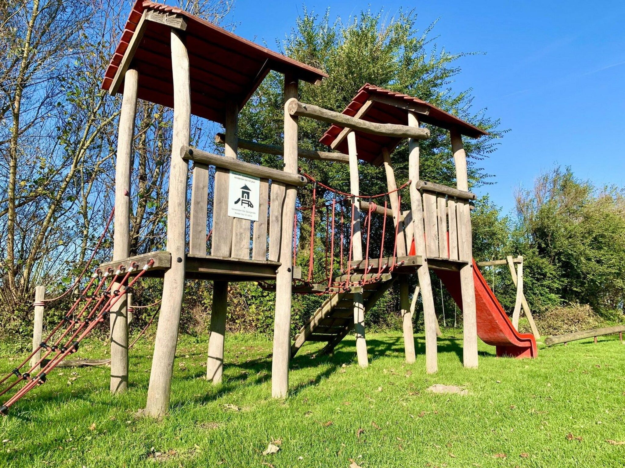 De tuin van Zeewaard 18 in Sint Maartenszee