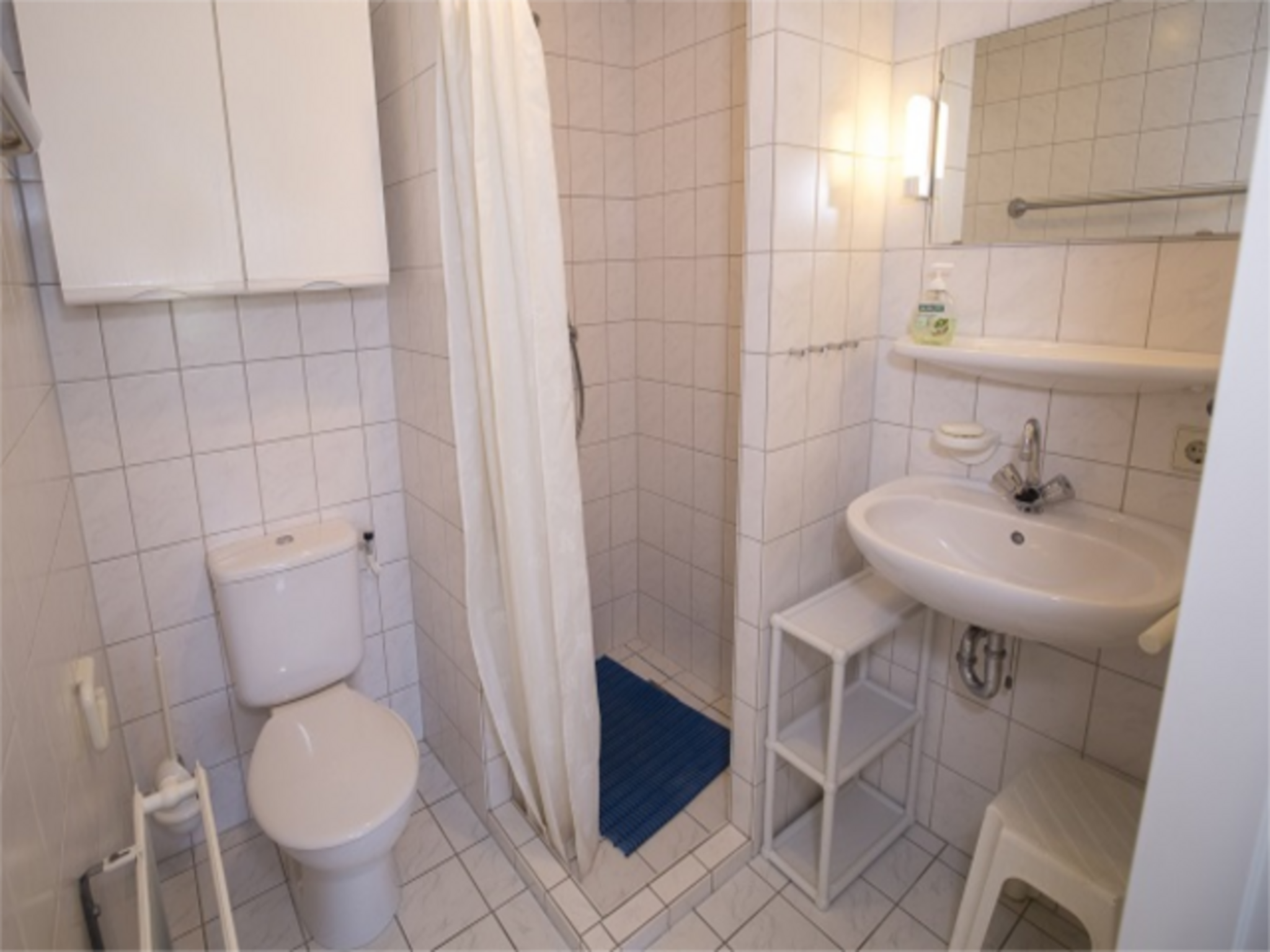 De badkamer van Zeeweg 49 in Sint Maartenszee