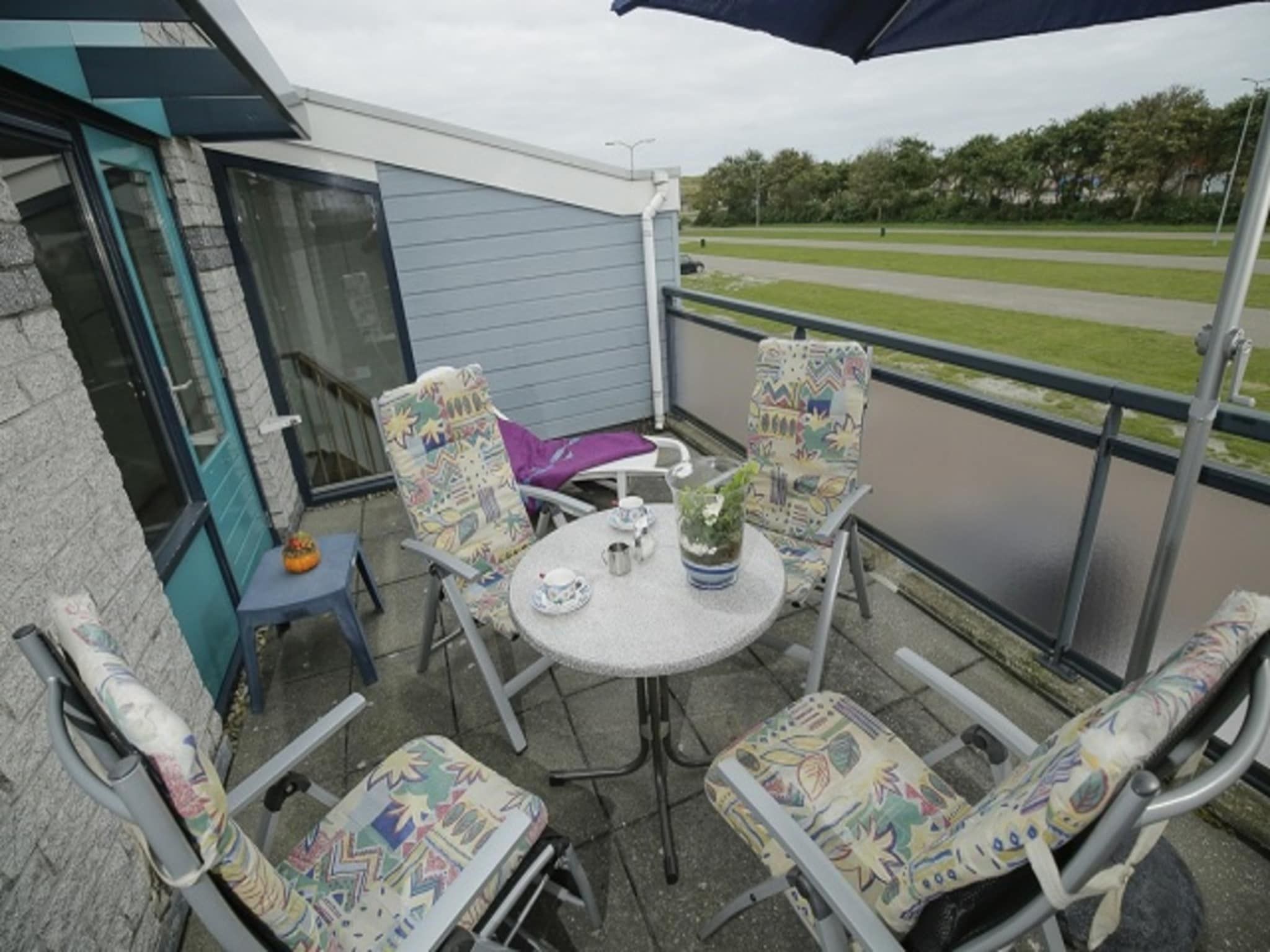 Een slaapkamer van Zeeweg 49 in Sint Maartenszee