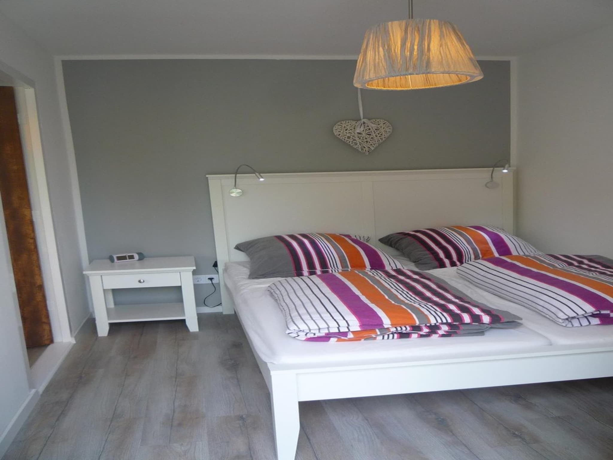Een slaapkamer van Eureka 015 - "Kalliste" in Sint Maartenszee