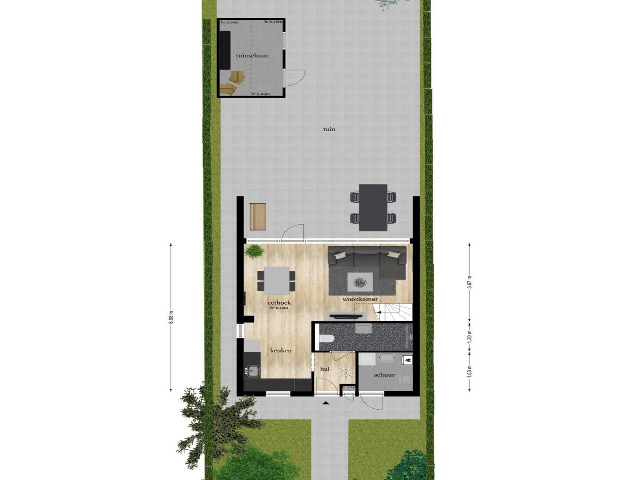 Sfeerbeeld van Gudea 1 in Sint Maartensbrug