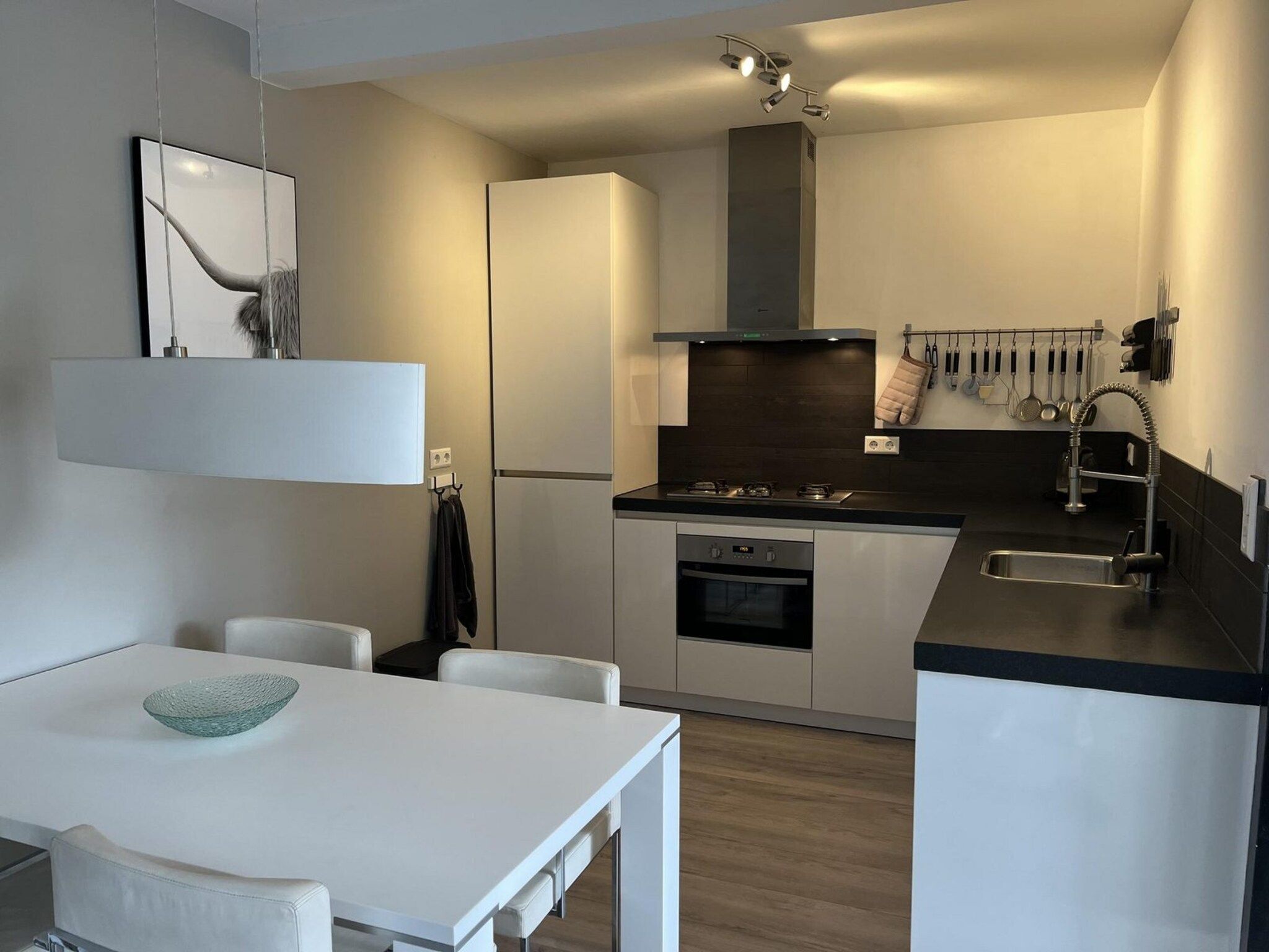 De keuken van Sint Maartensweg 38 in Sint Maartensvlotbrug