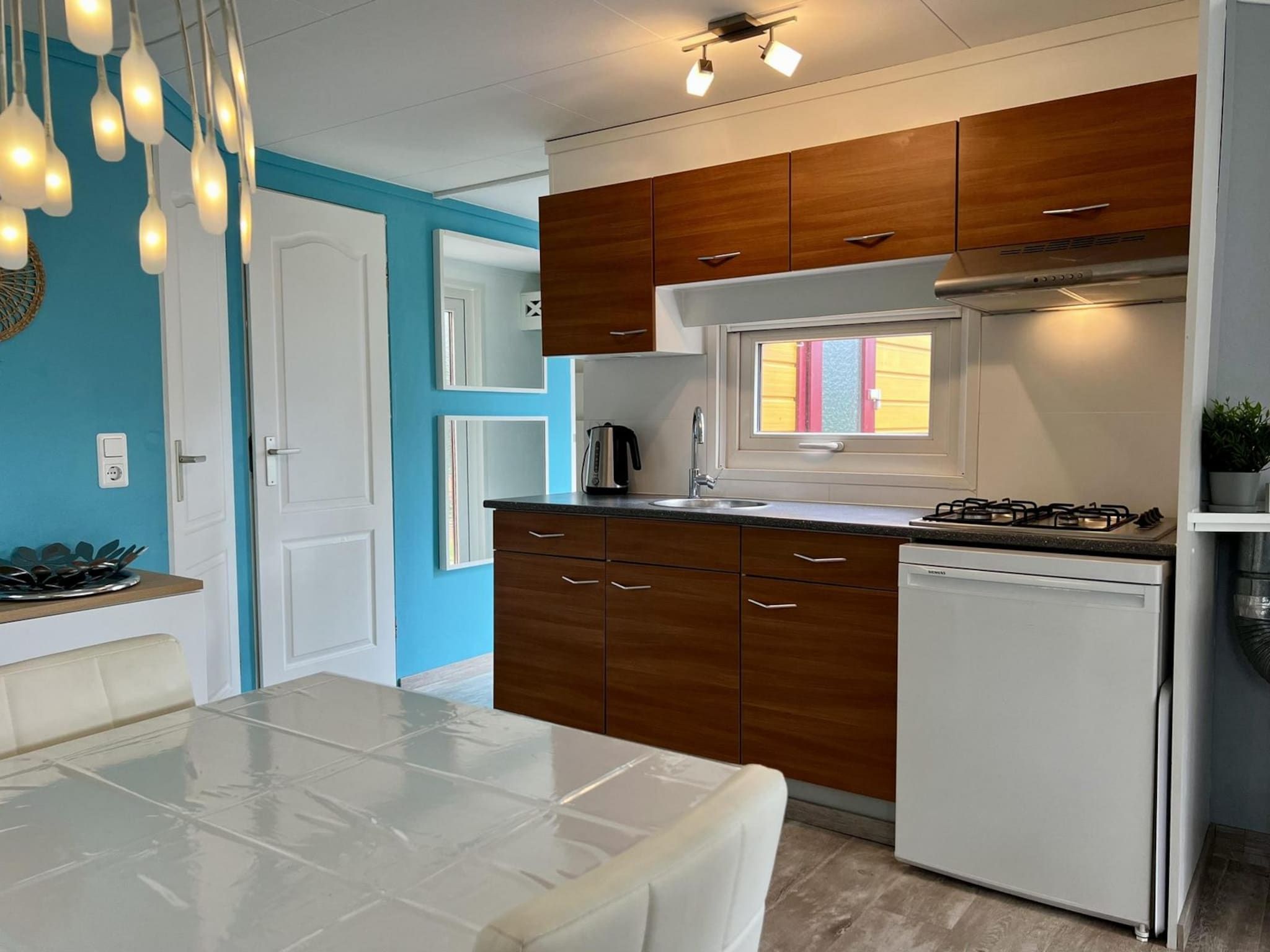 De keuken van Campanula 208 in Sint Maartenszee