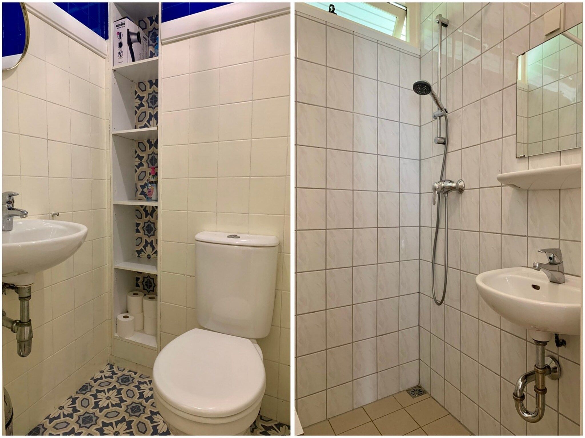 De badkamer van Eureka 061 in Sint Maartenszee