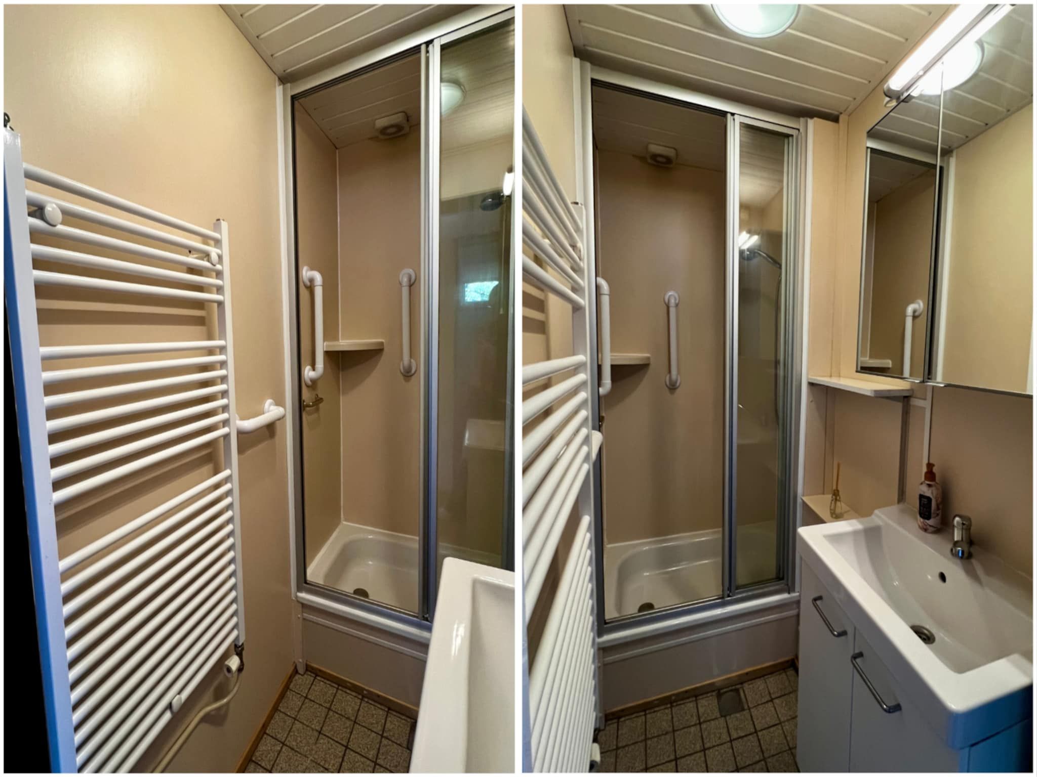 De badkamer van Wildrijk 092 -"C'est la vie" in Sint Maartenszee