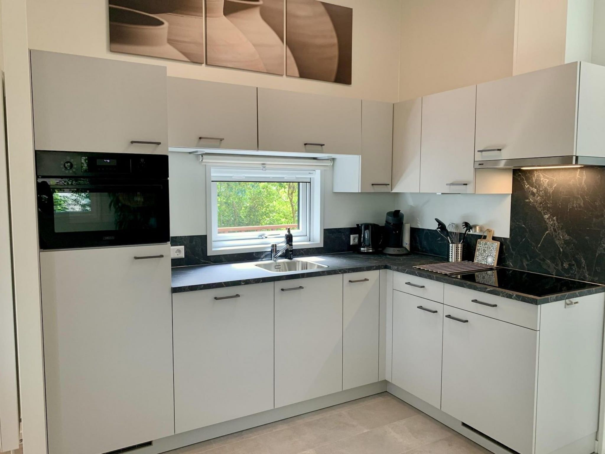 De keuken van Campanula 136 in Sint Maartenszee