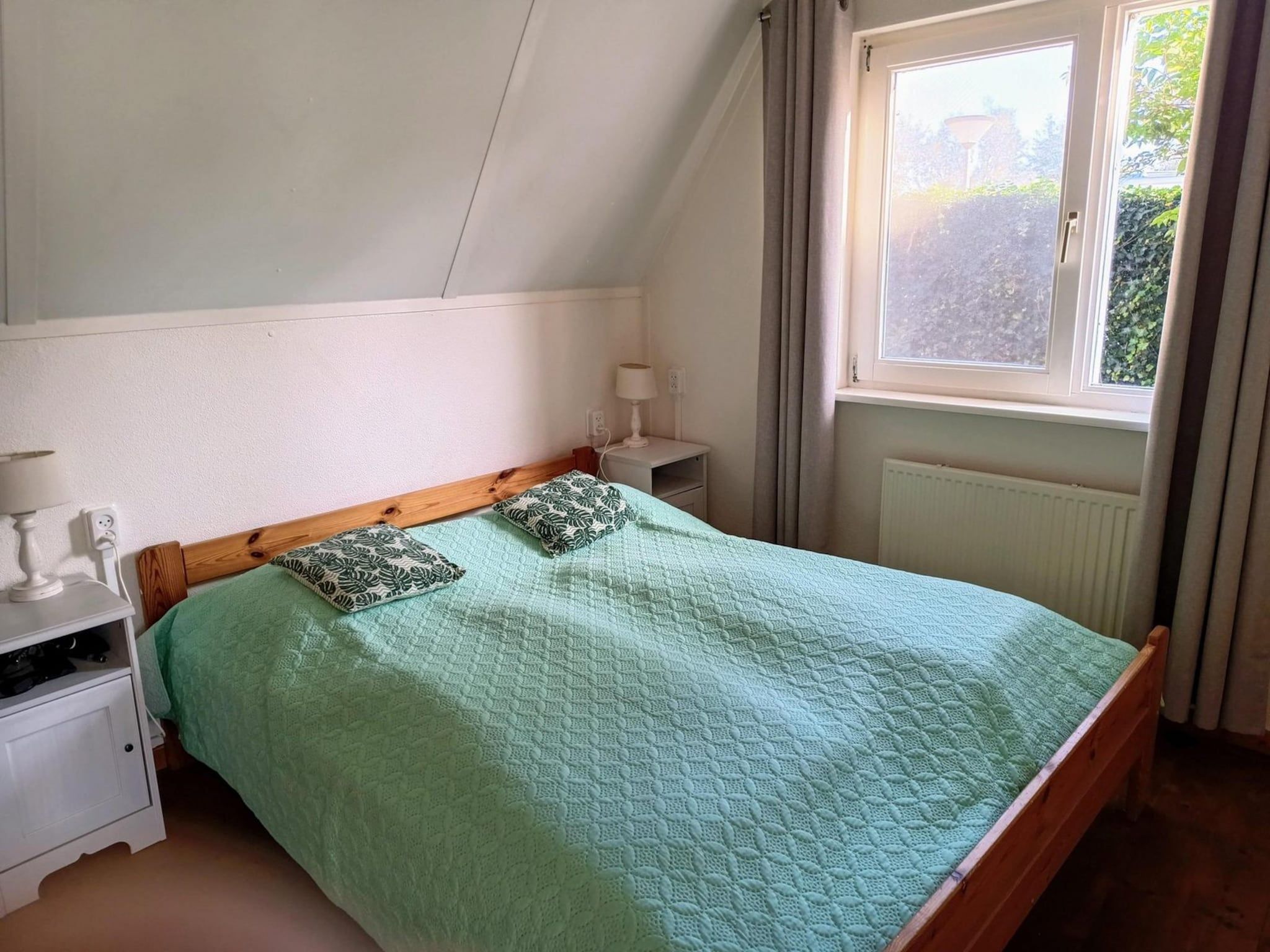 Een slaapkamer van Vogelvrij 3 in Sint Maartenszee