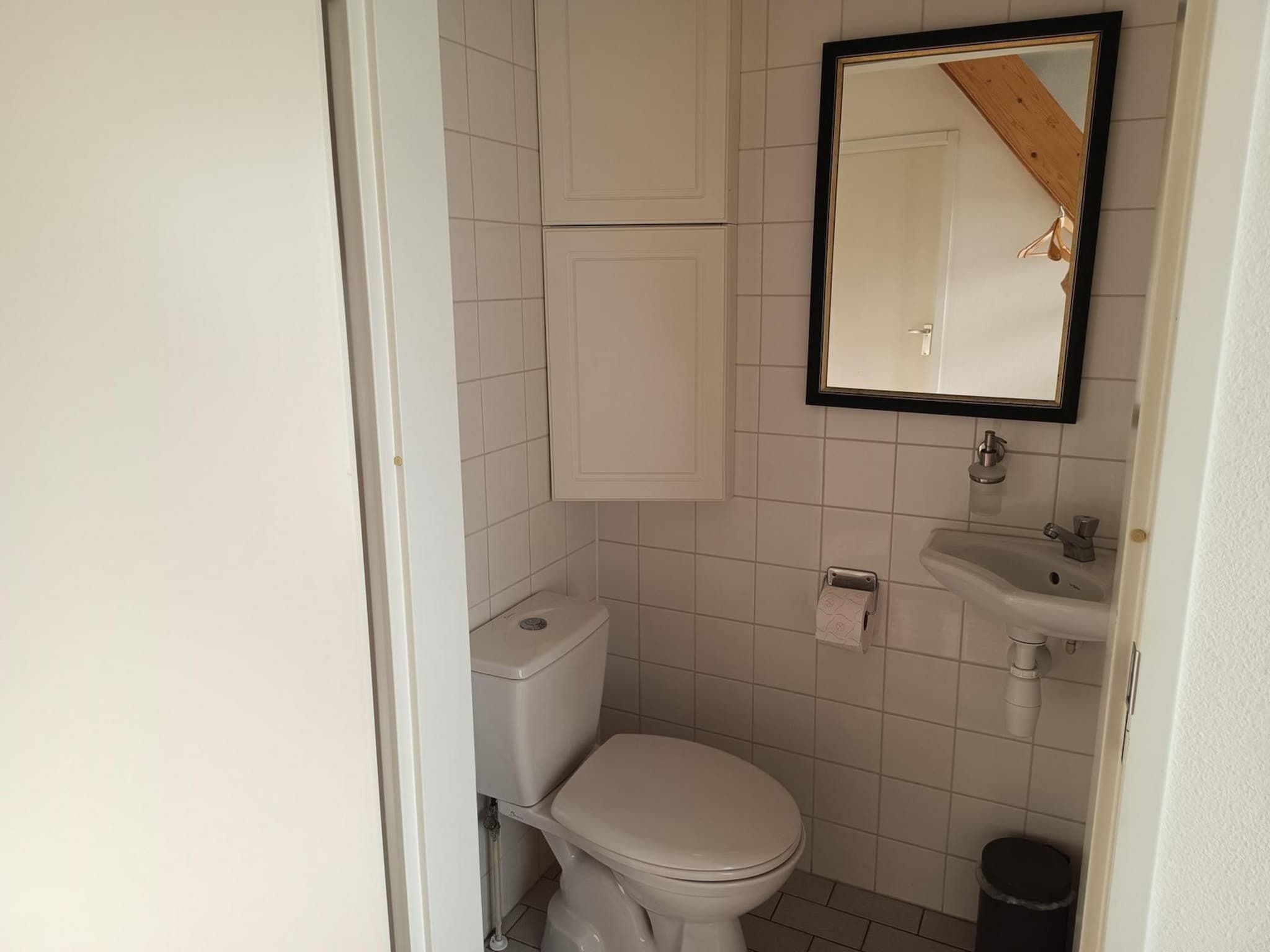 De badkamer van Vogelvrij 3 in Sint Maartenszee