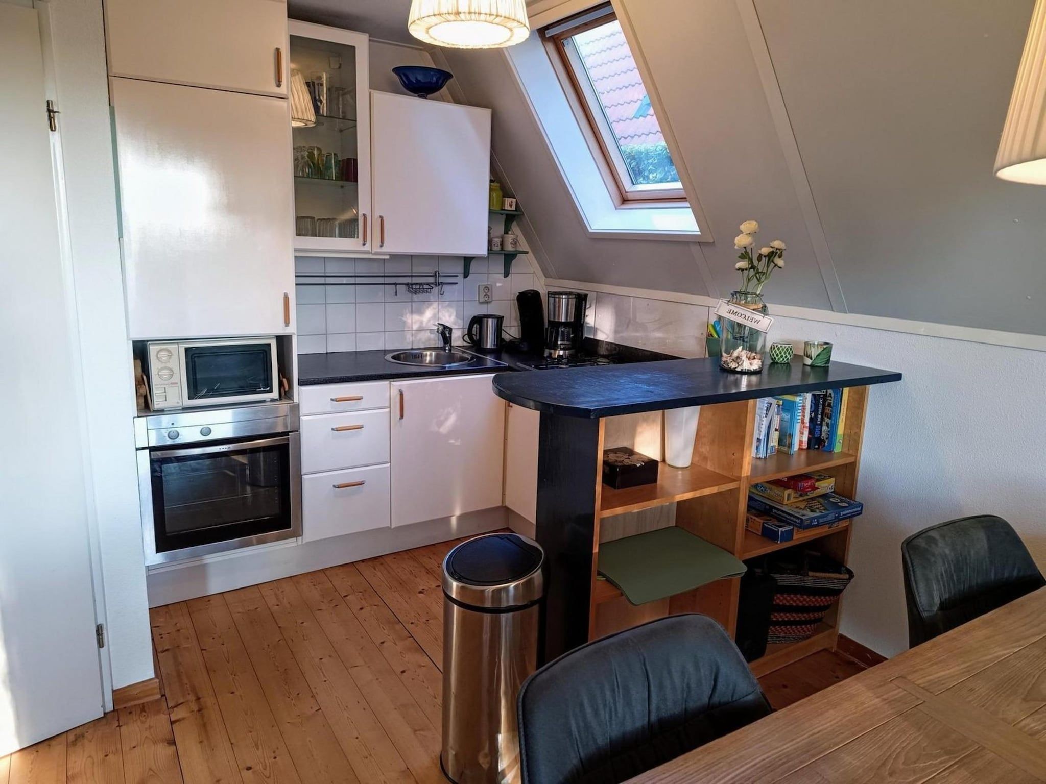 De keuken van Vogelvrij 3 in Sint Maartenszee