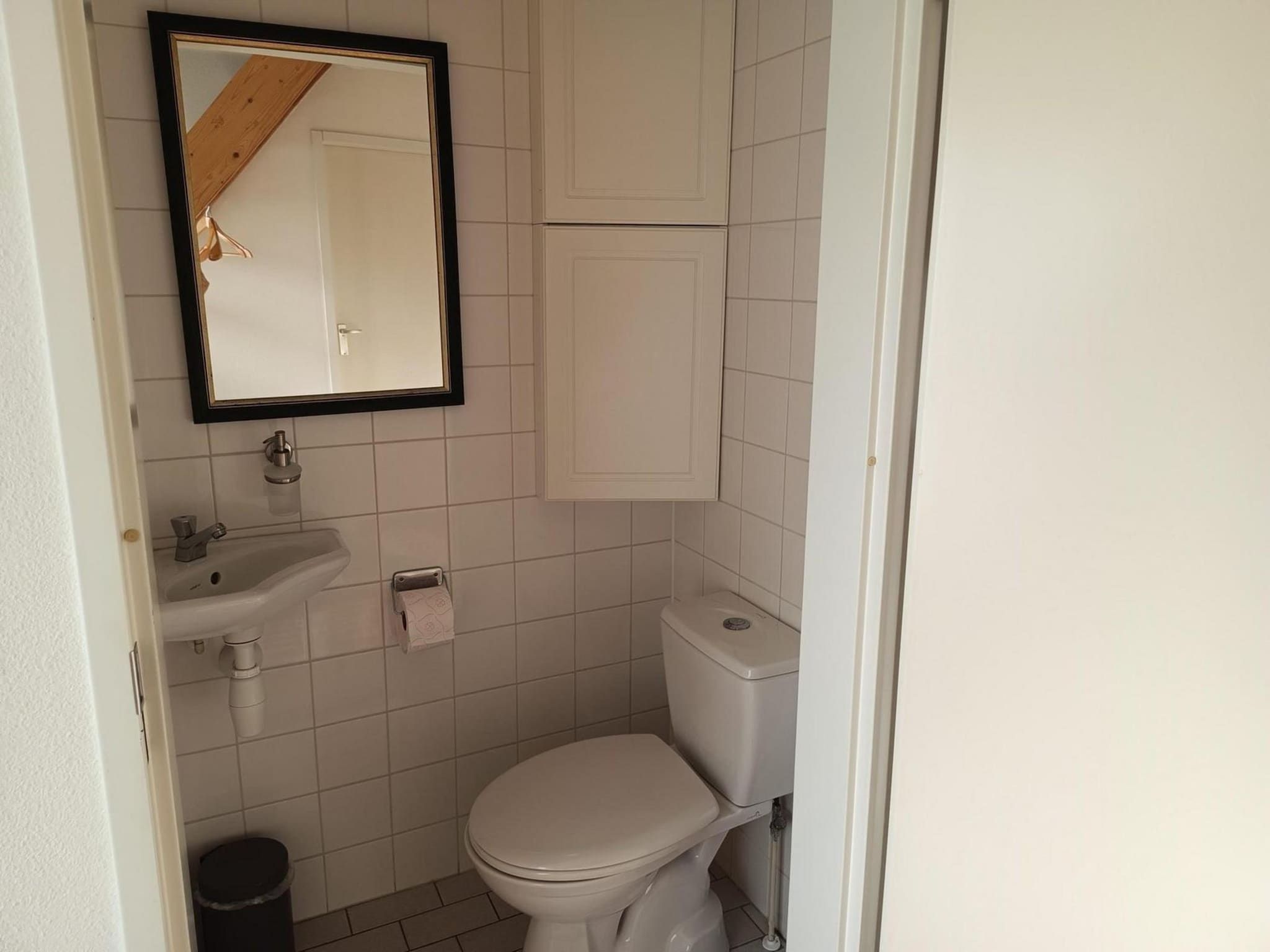De badkamer van Vogelvrij 3 in Sint Maartenszee