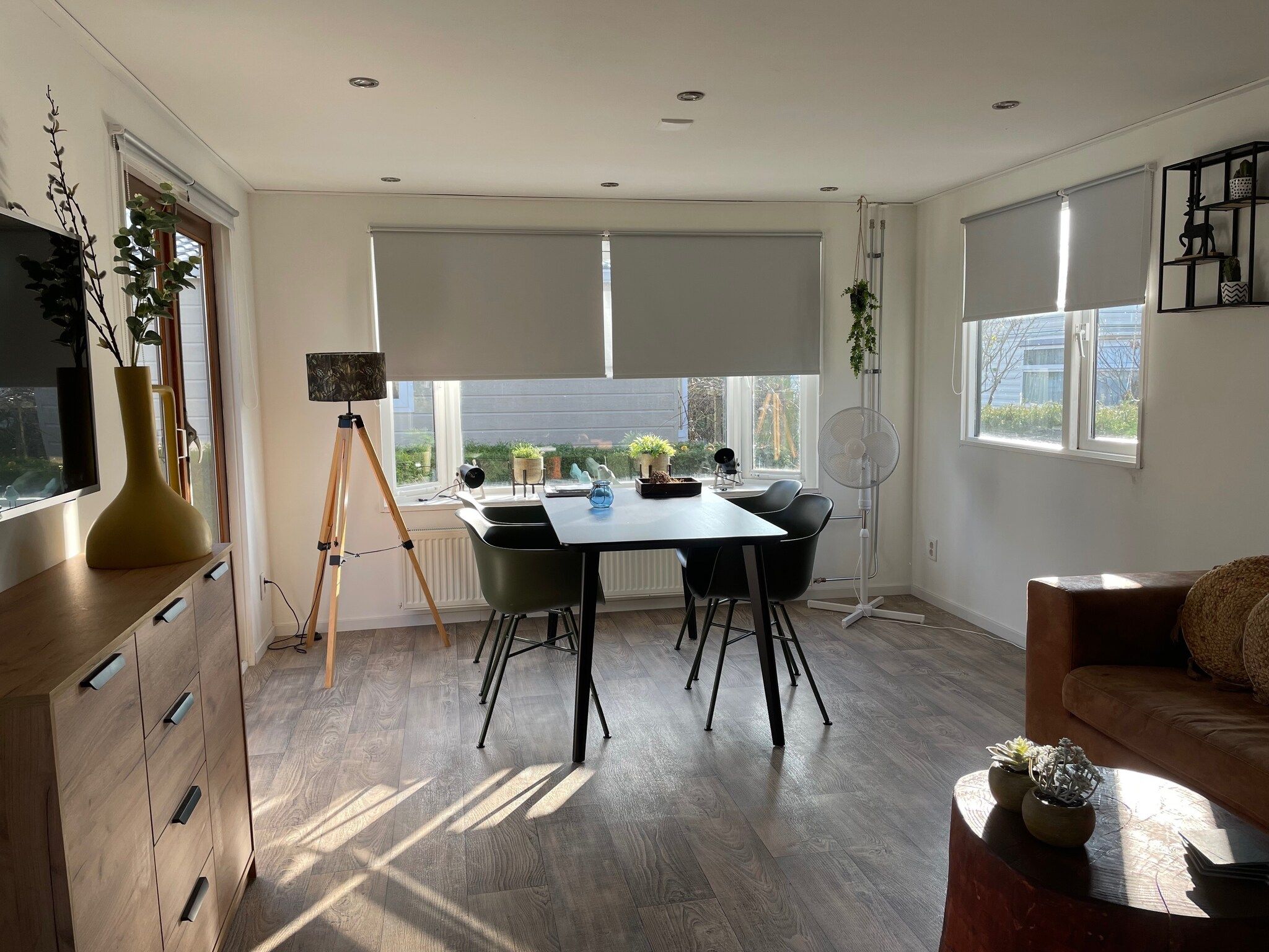 De woonkamer van VT101 in Tzummarum