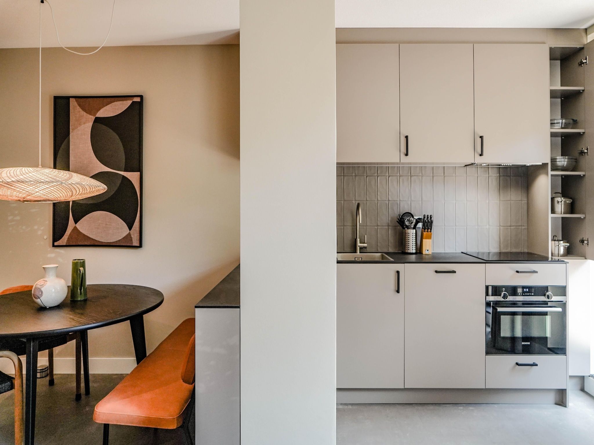 De keuken van Walden 1 in Den Haag