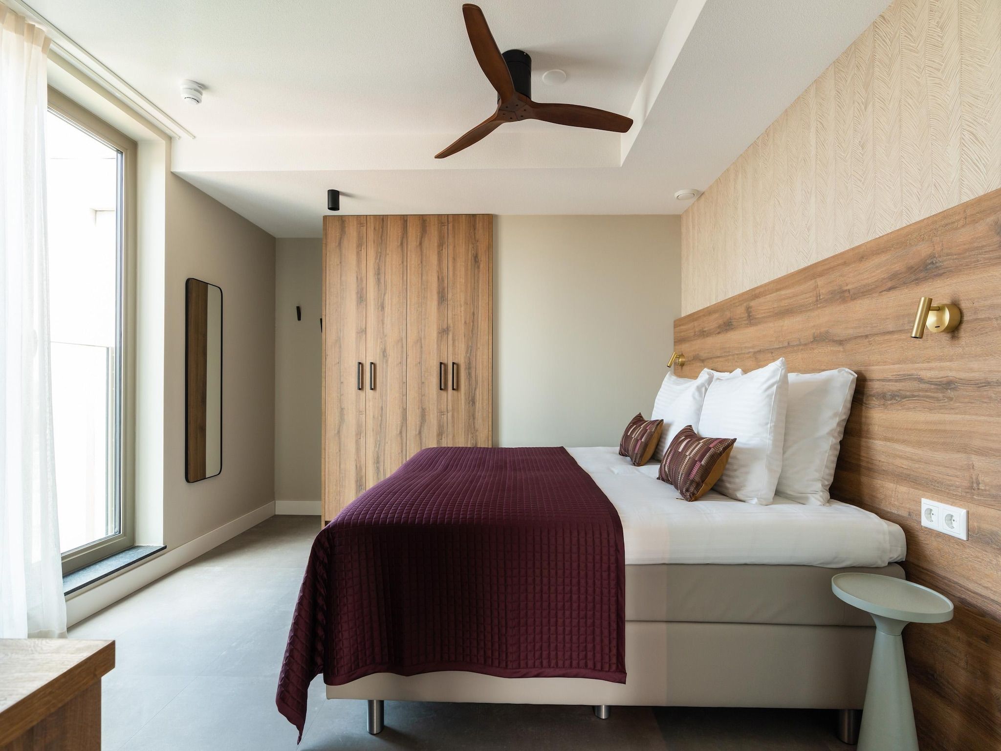 Een slaapkamer van Walden 4 in Den  Haag