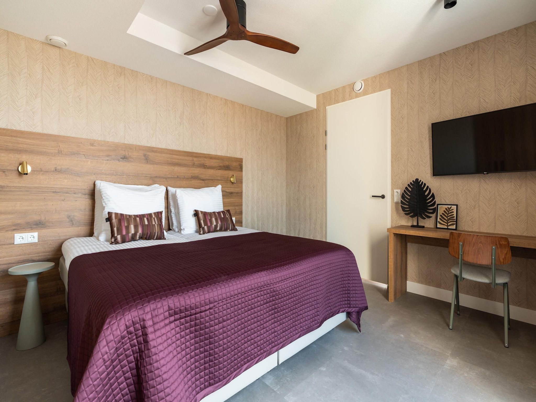 Een slaapkamer van Walden 4 in Den  Haag