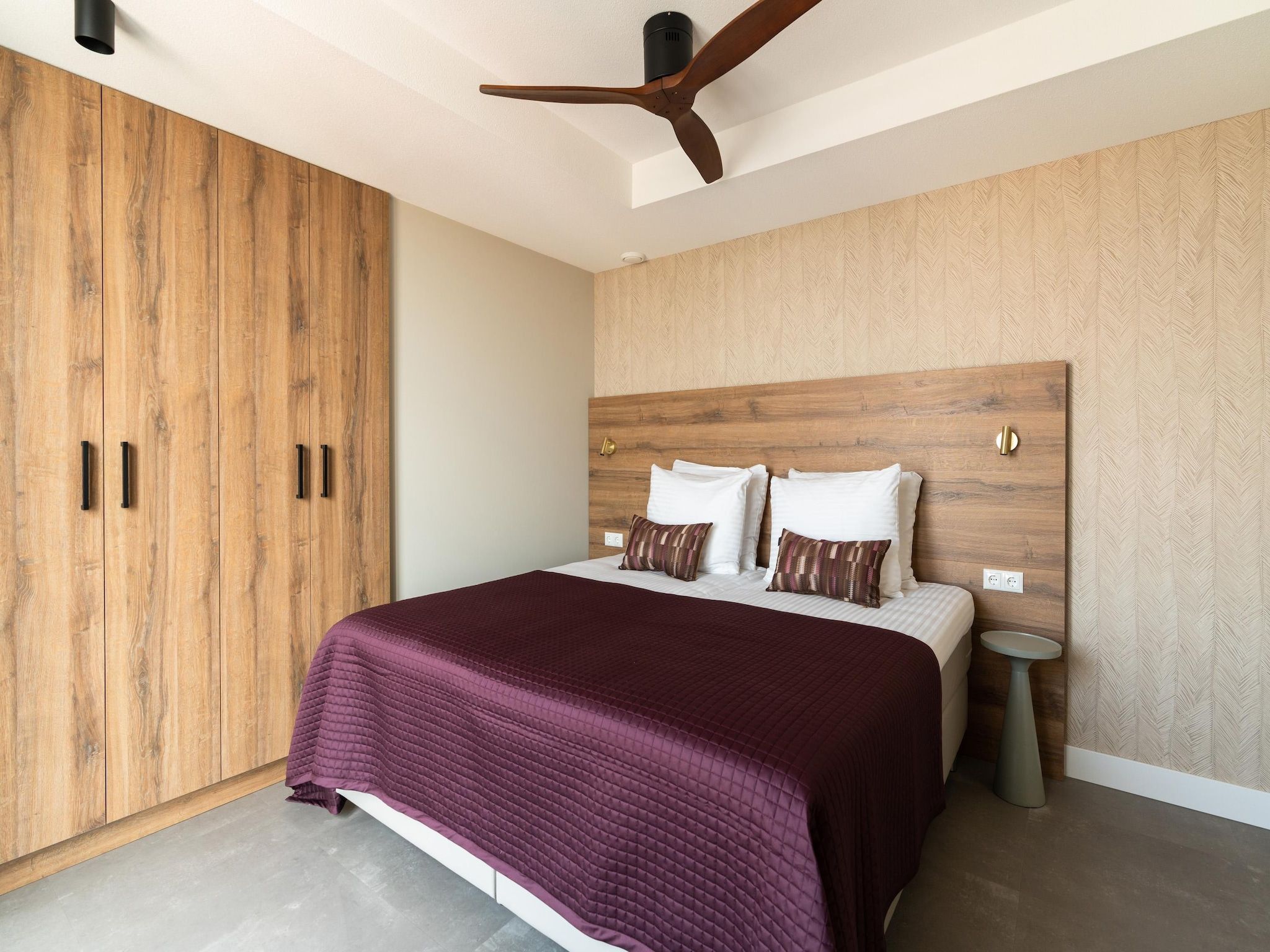 Een slaapkamer van Walden 4 in Den  Haag