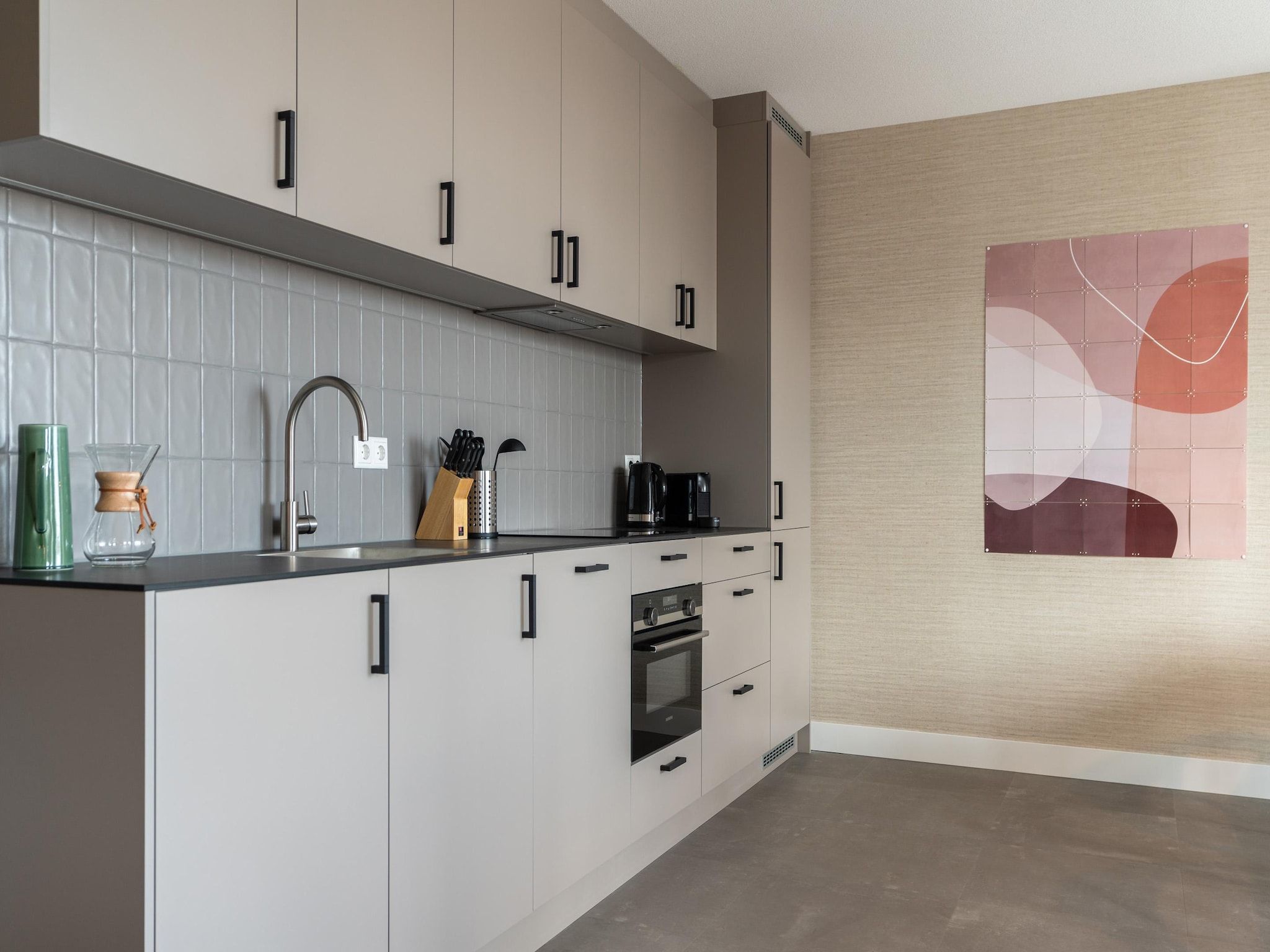 De keuken van Walden 6 in Den Haag