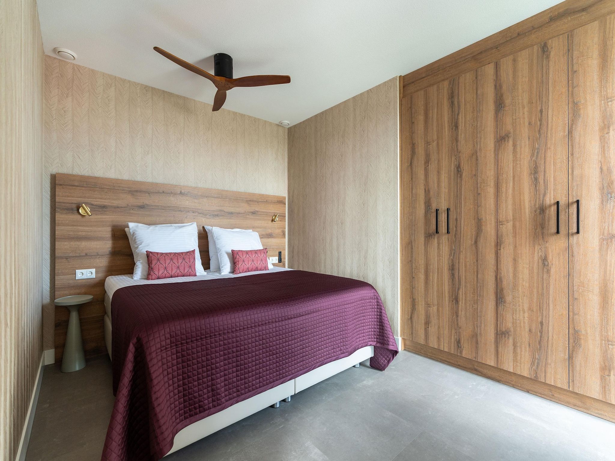 Een slaapkamer van Walden 6 in Den Haag