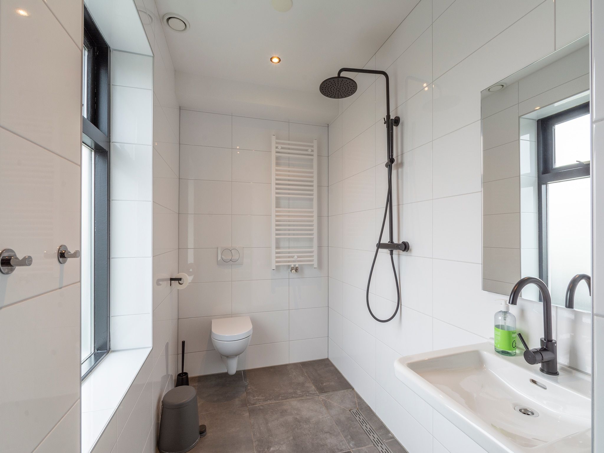 De badkamer van Groote Kaap in Callantsoog