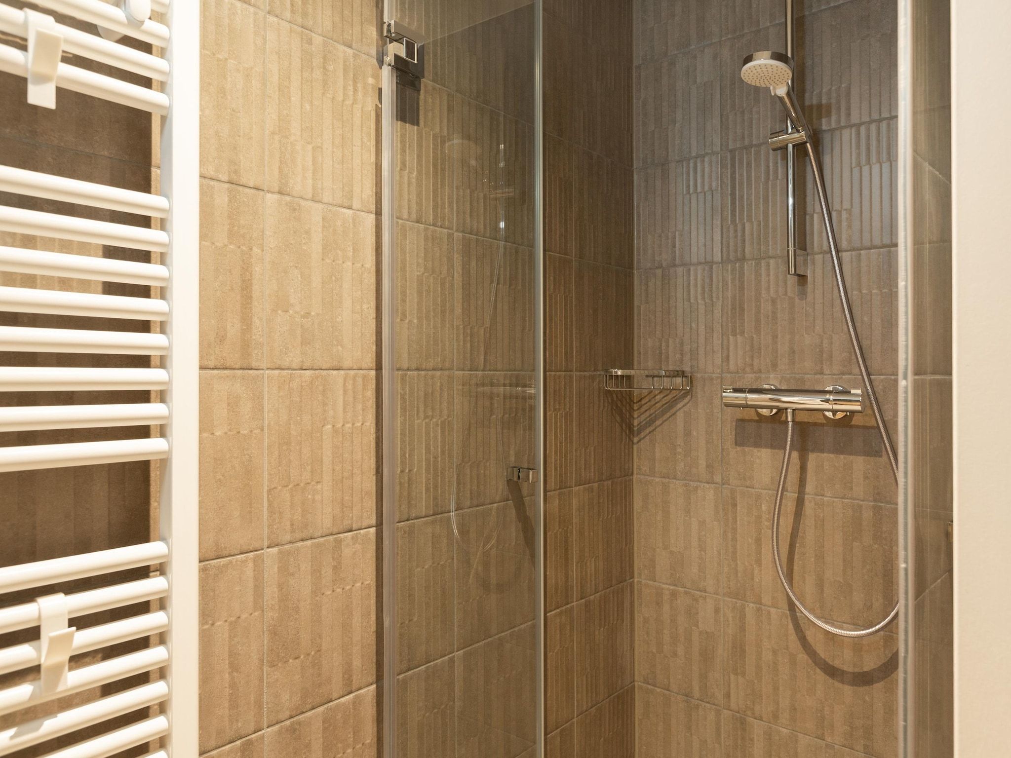De badkamer van Maurits 2 in Den Haag