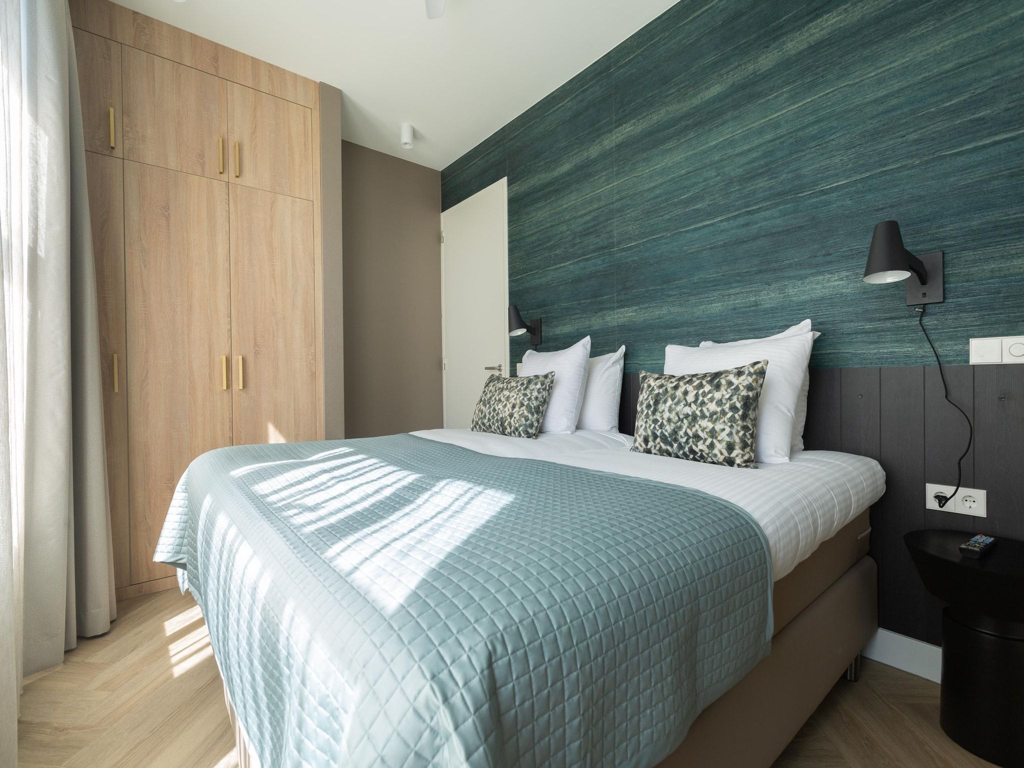 Een slaapkamer van Maurits 4 in Den Haag