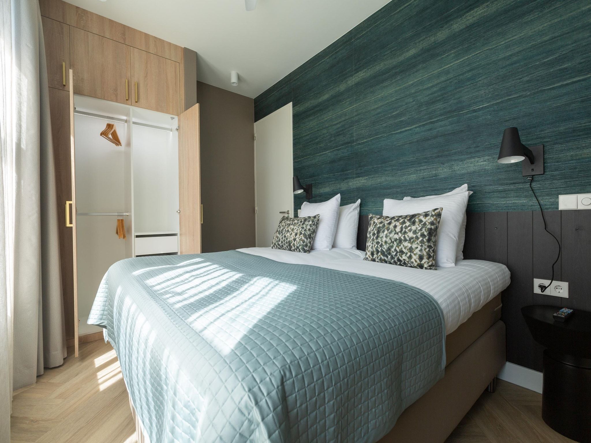 Een slaapkamer van Maurits 4 in Den Haag