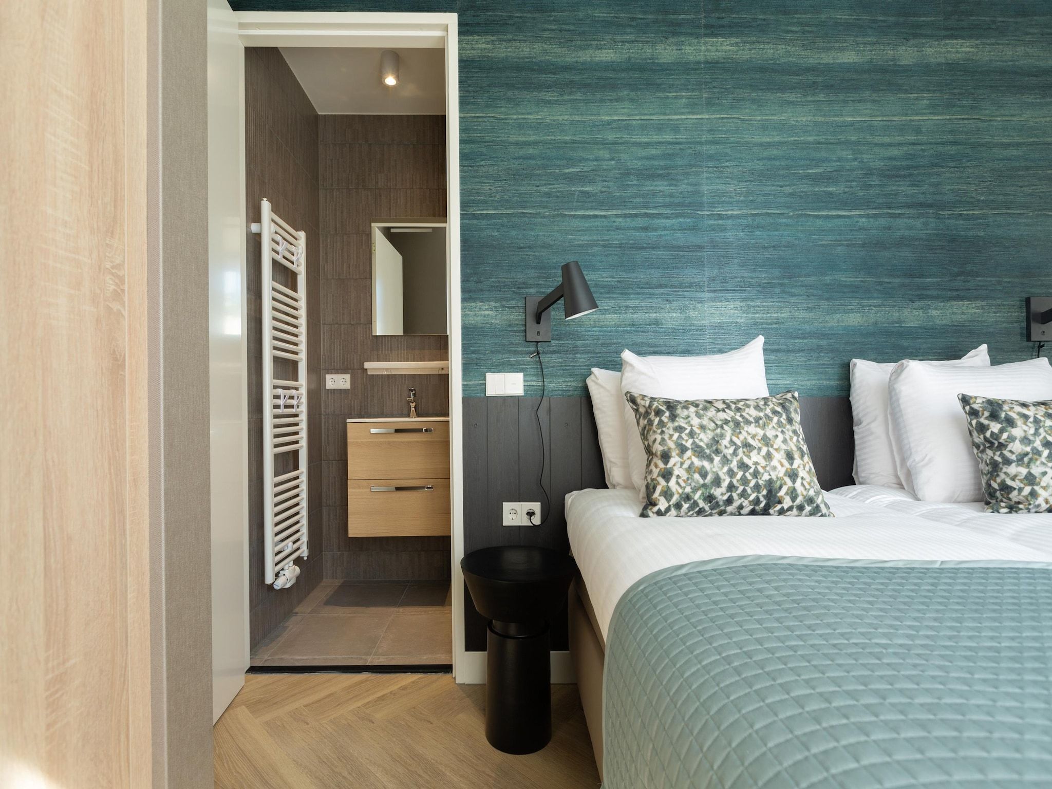 Een slaapkamer van Maurits 4 in Den Haag