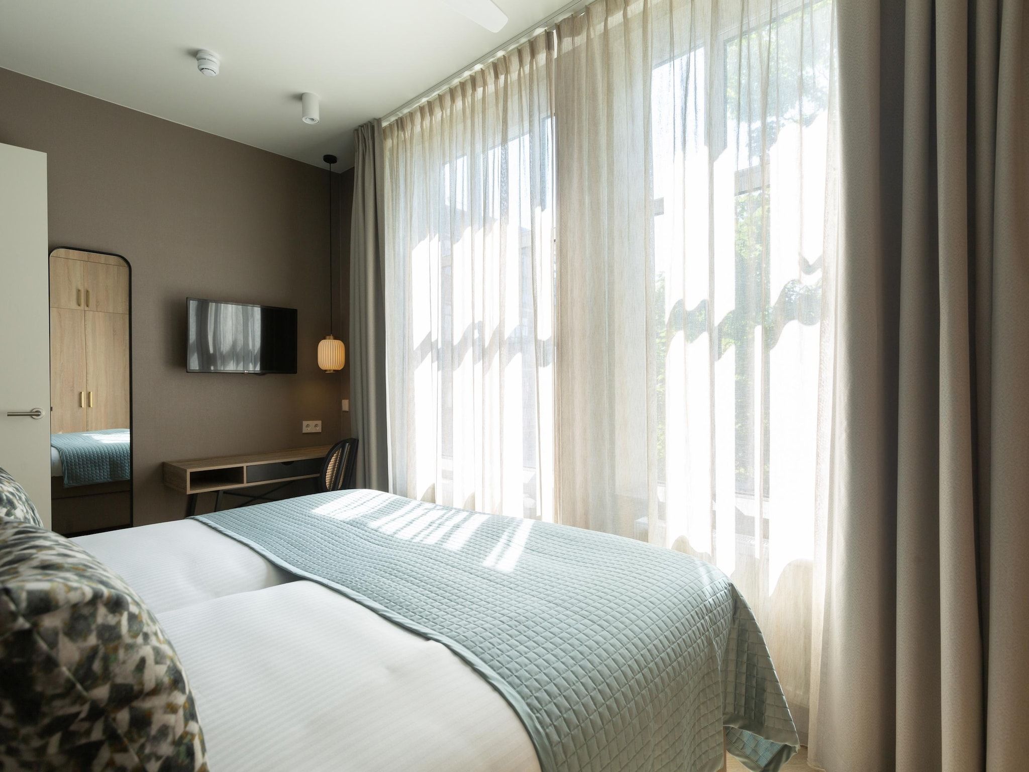 Een slaapkamer van Maurits 4 in Den Haag