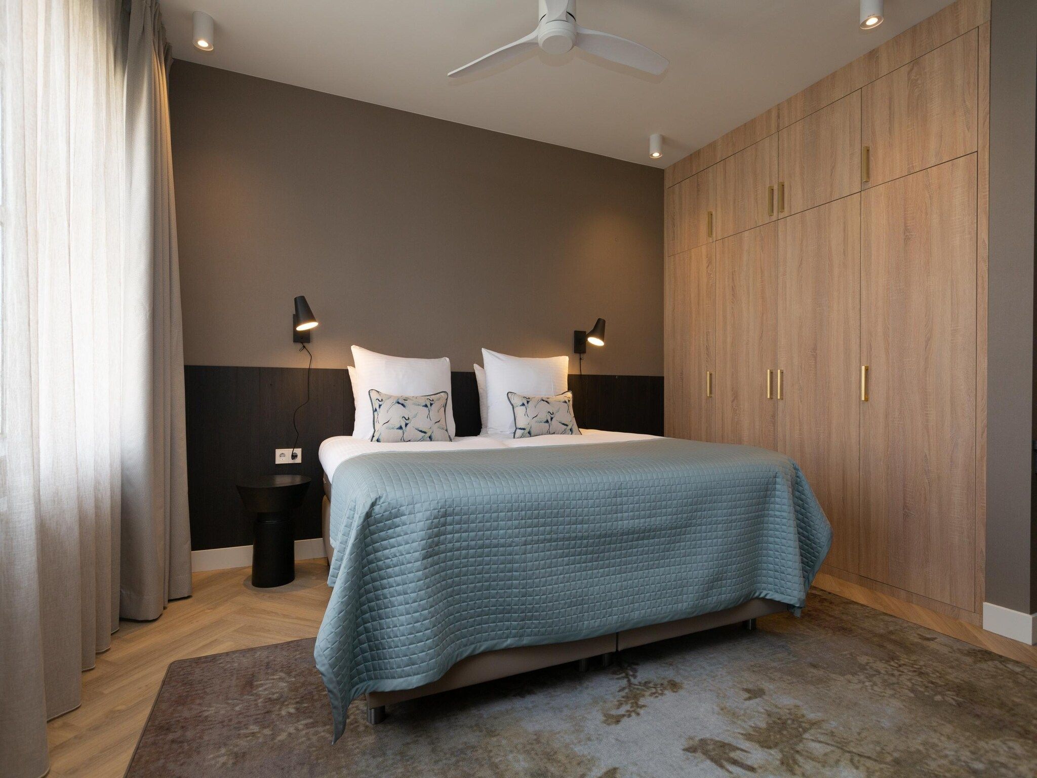 Een slaapkamer van Maurits 5 in Den Haag