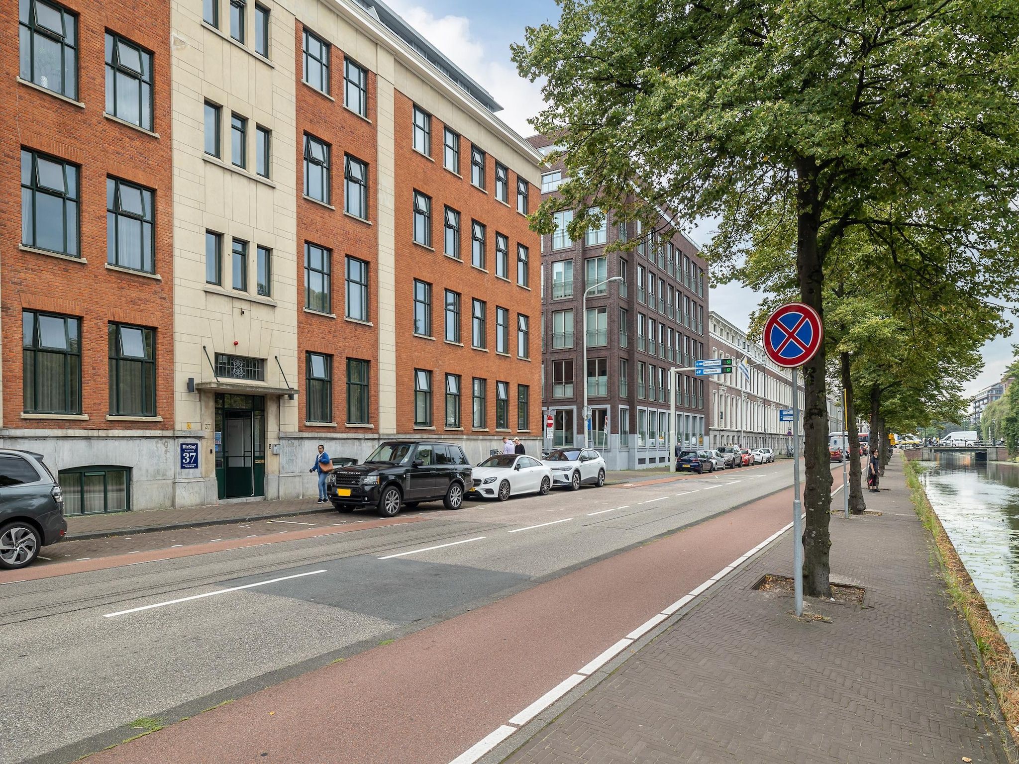 De buitenkant van Maurits 8 in Den Haag