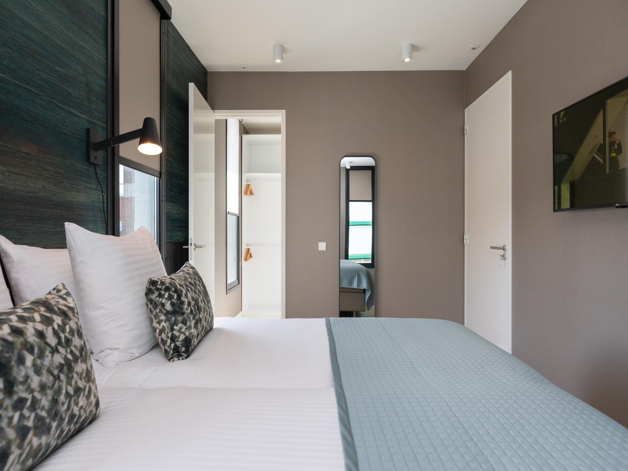 Een slaapkamer van Maurits 8 in Den Haag