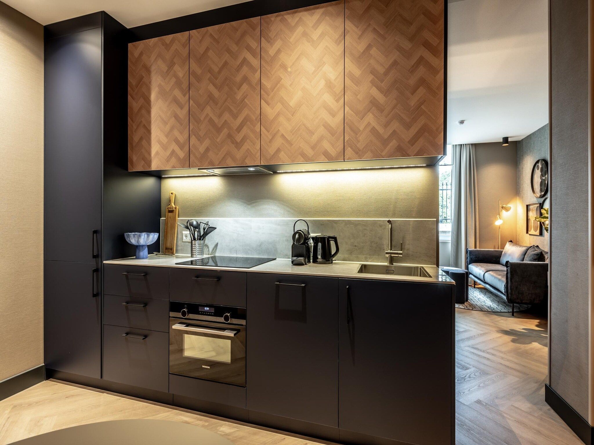 De keuken van Delft 1A in Delft