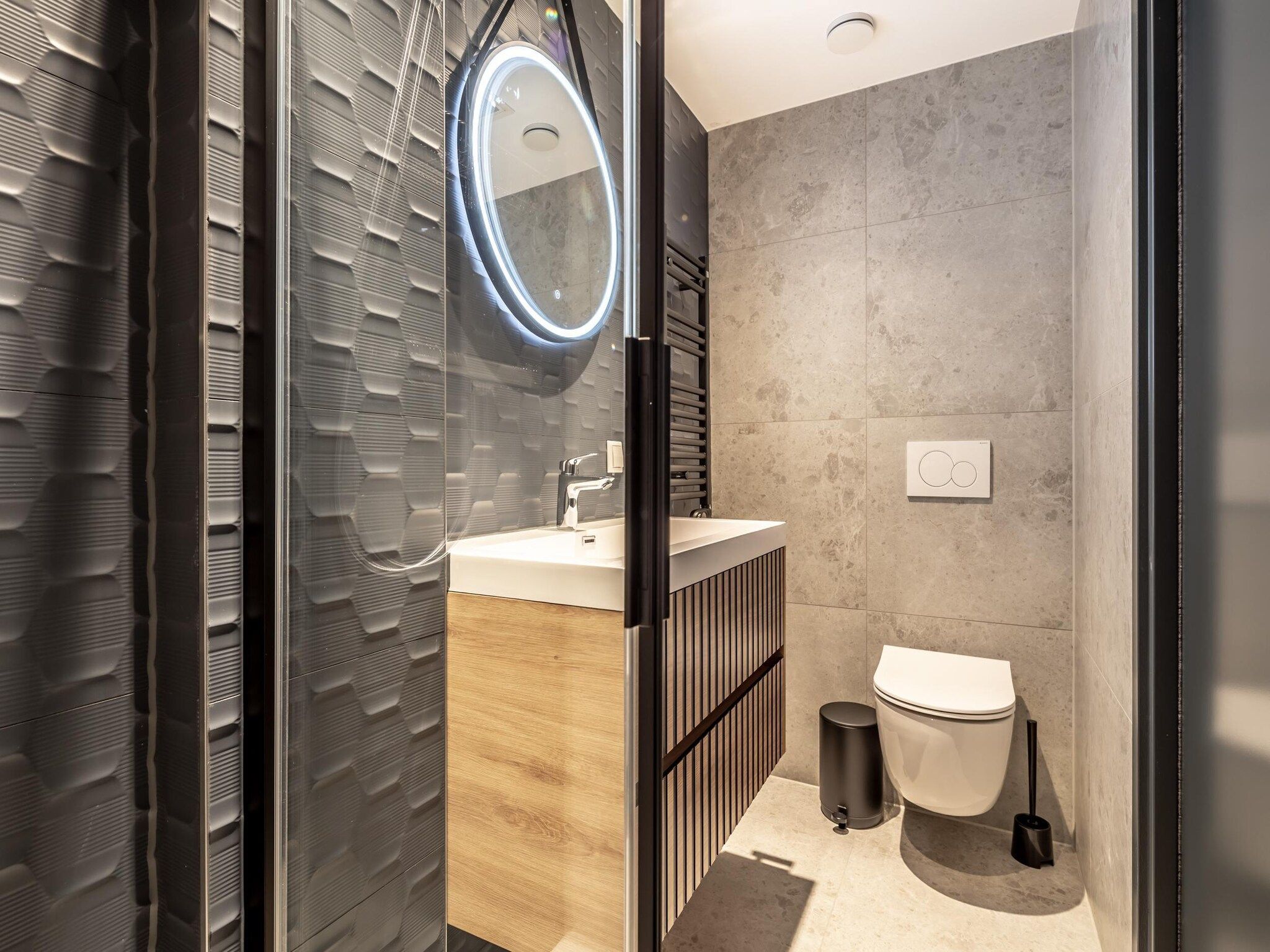 De badkamer van Delft 1A in Delft