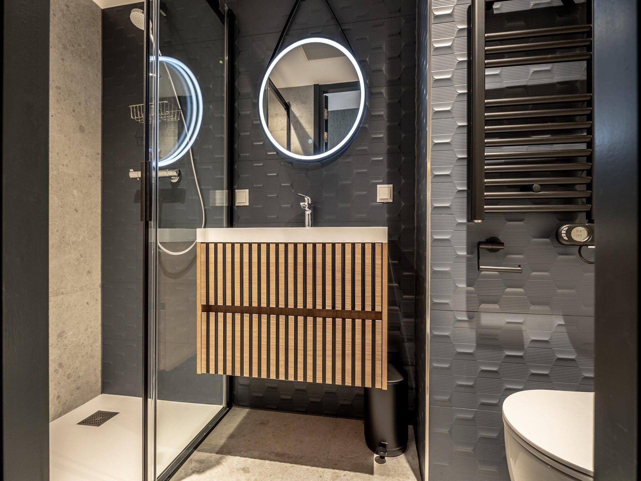 De badkamer van Delft 1A in Delft